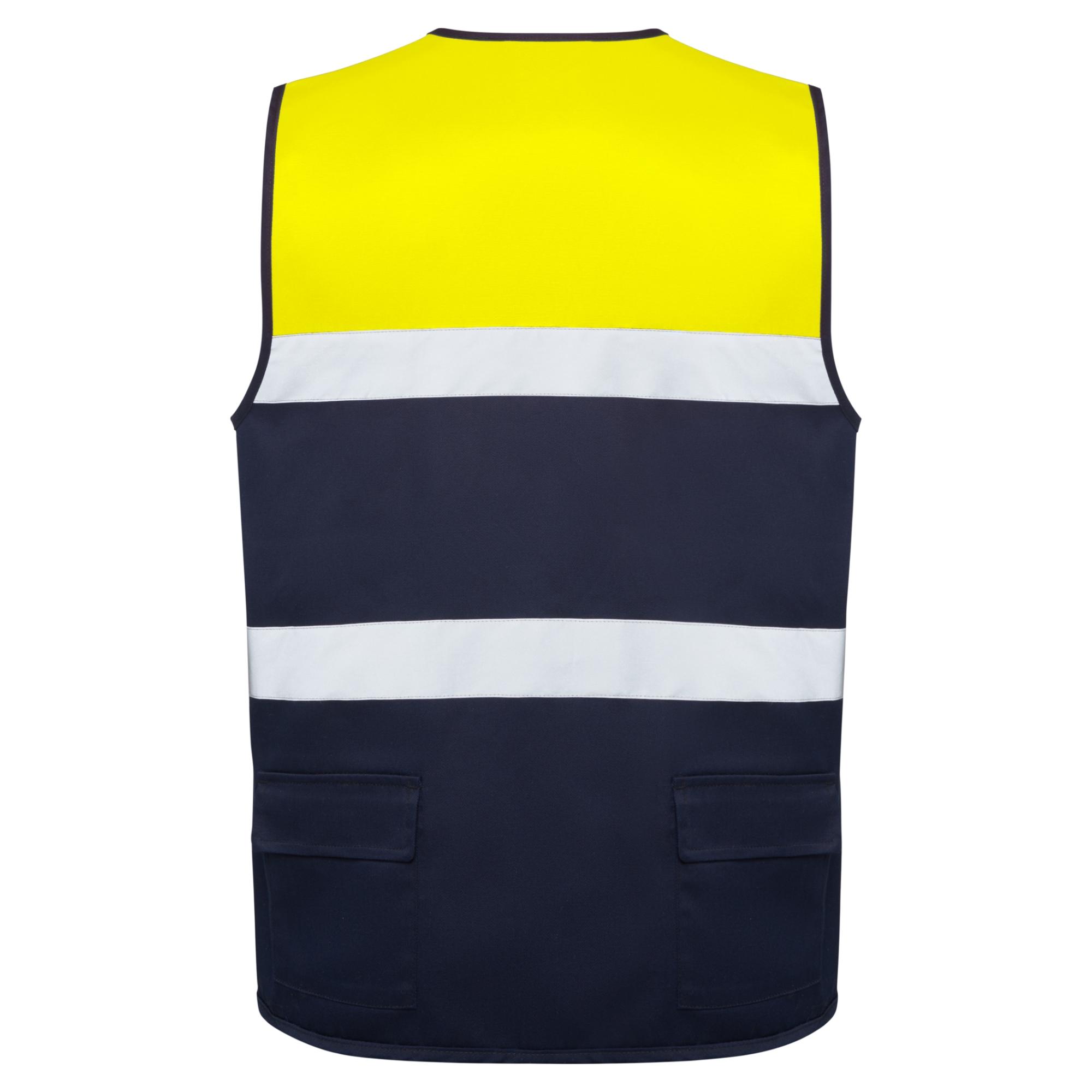 Vestă de lucru Unisex BETA BLEUMARIN GALBEN FLUORESCENT 3XL