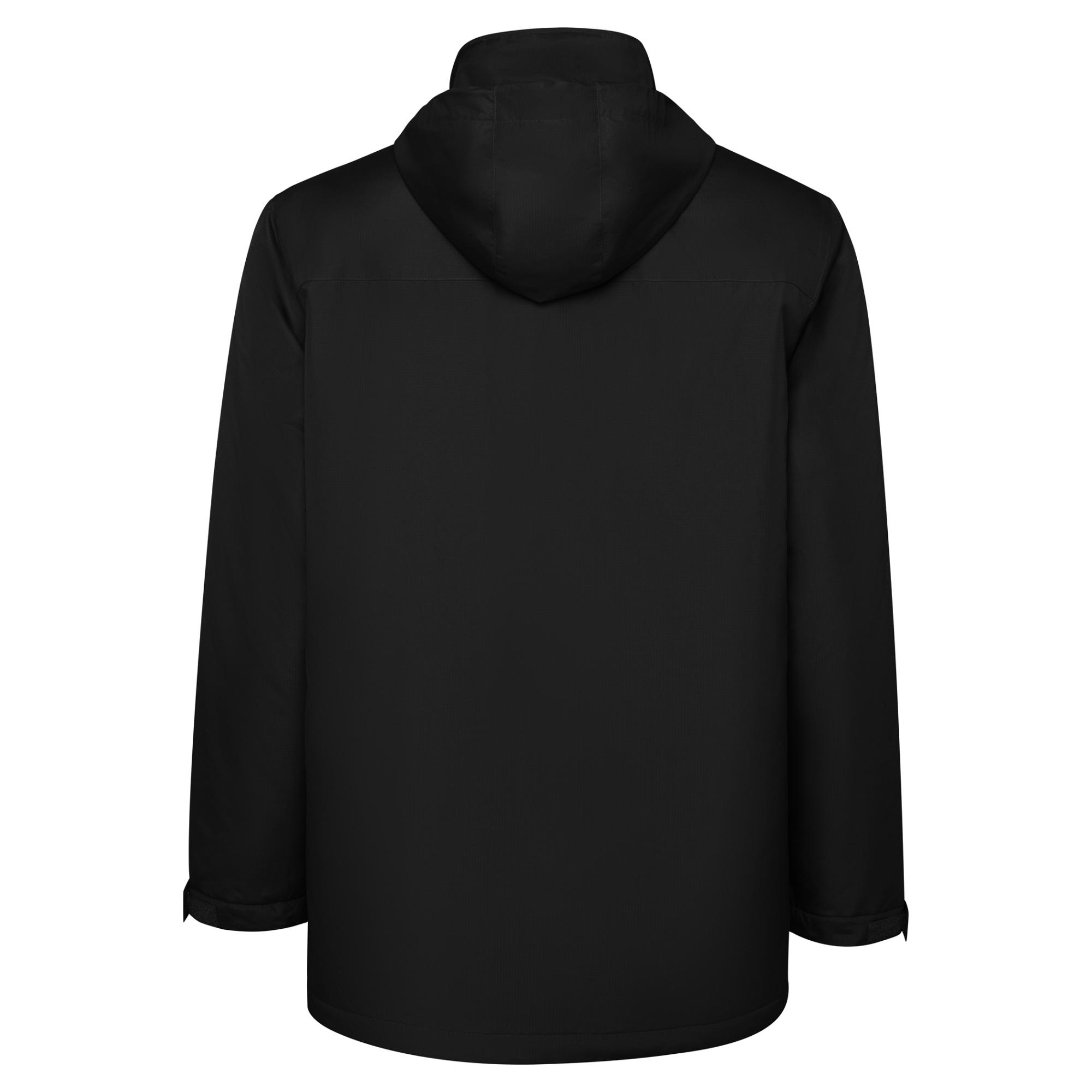 Geacă parka pentru bărbați AMERICA NEGRU 3XL