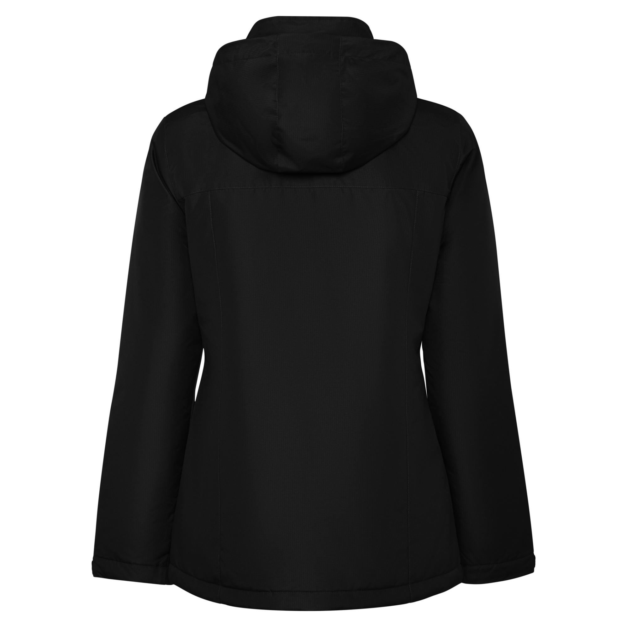 Geacă parka pentru femei AMERICA WOMAN NEGRU M