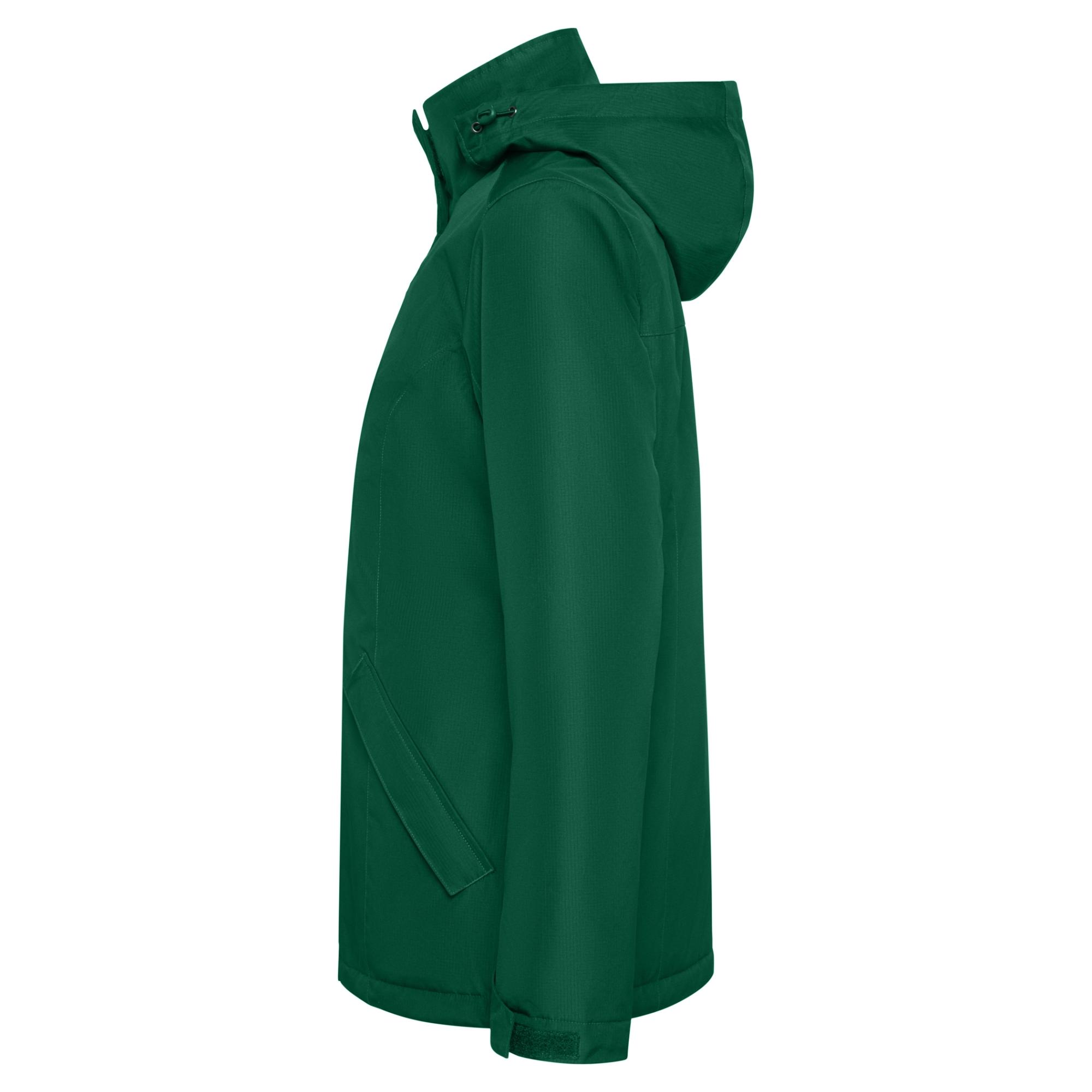 Geacă parka pentru femei AMERICA WOMAN VERDE STICLĂ M