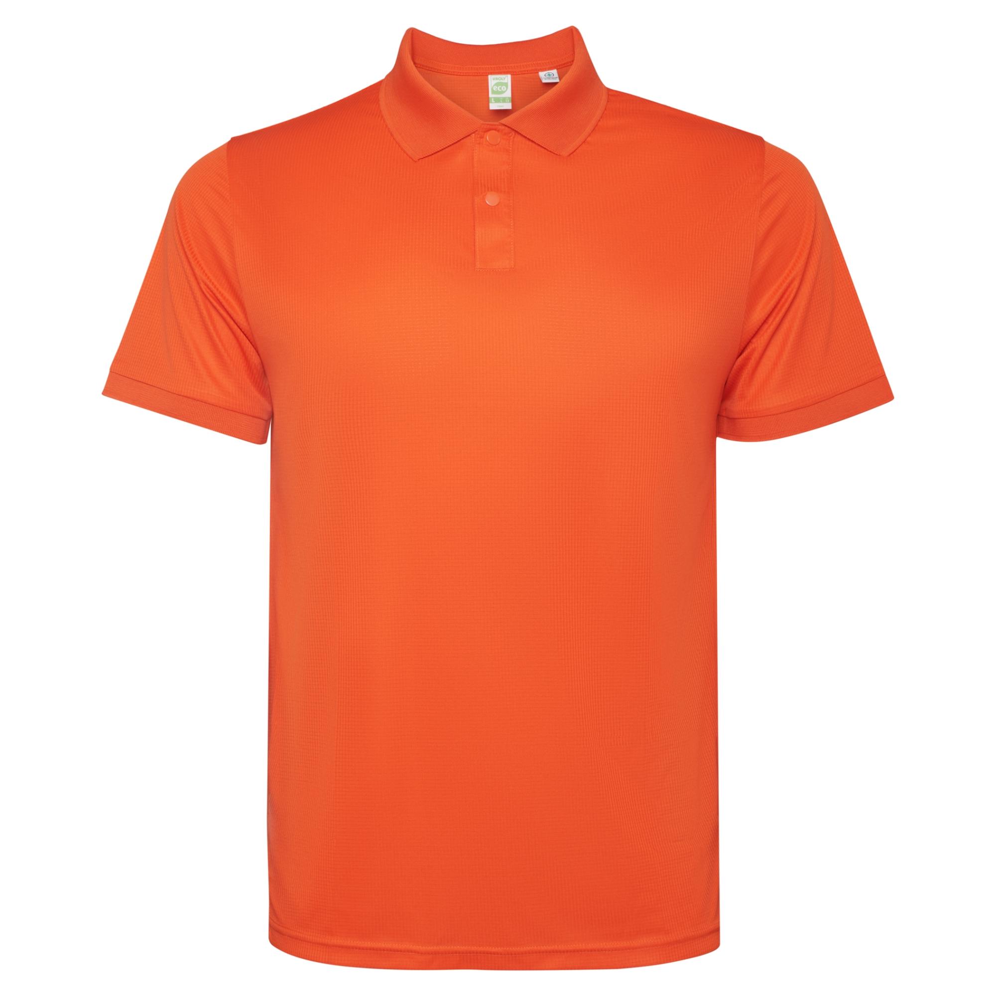 Tricou polo pentru bărbați TORMO PORTOCALIU FOC