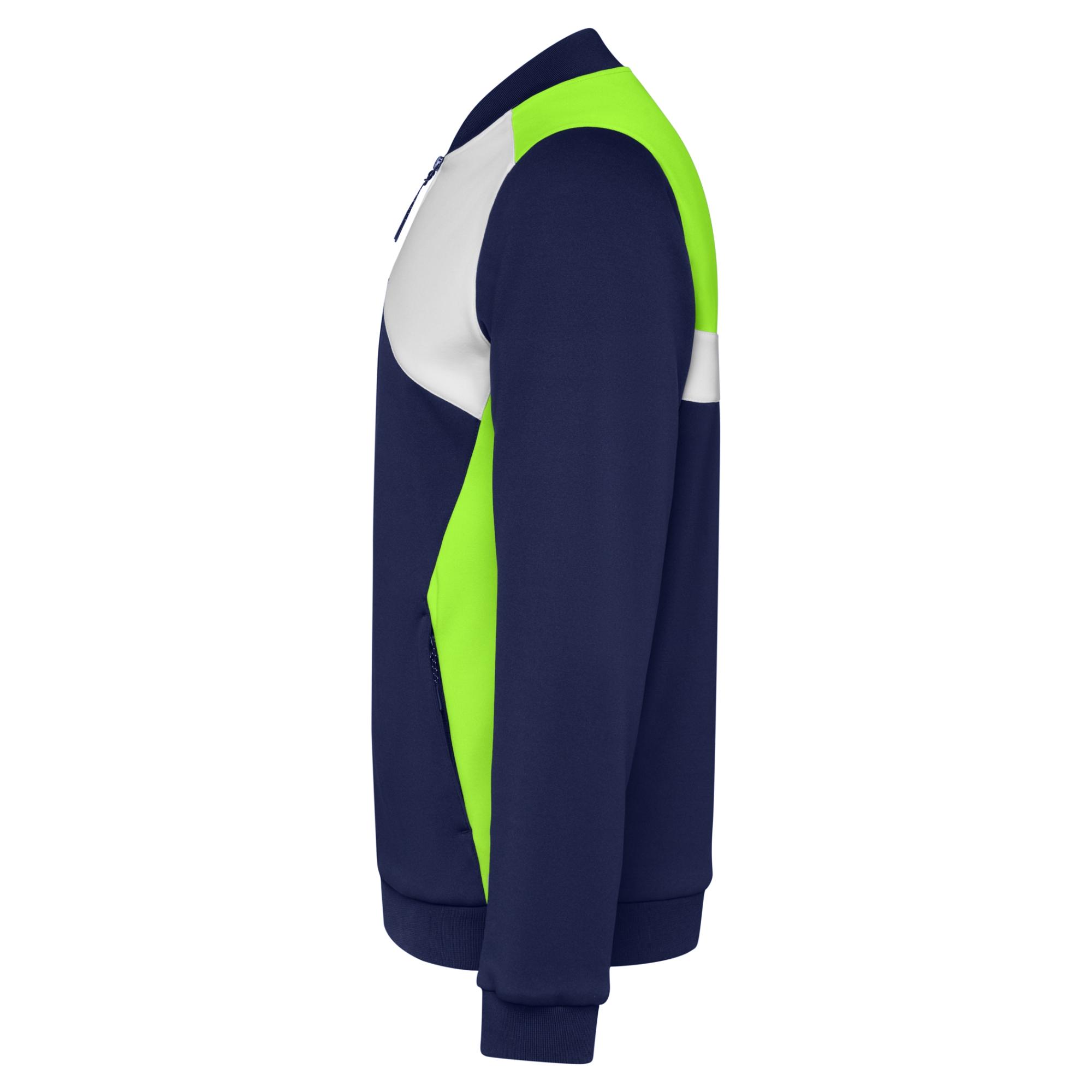 Hanorac pentru bărbați LEROS VERDE LIME BLEUMARIN M