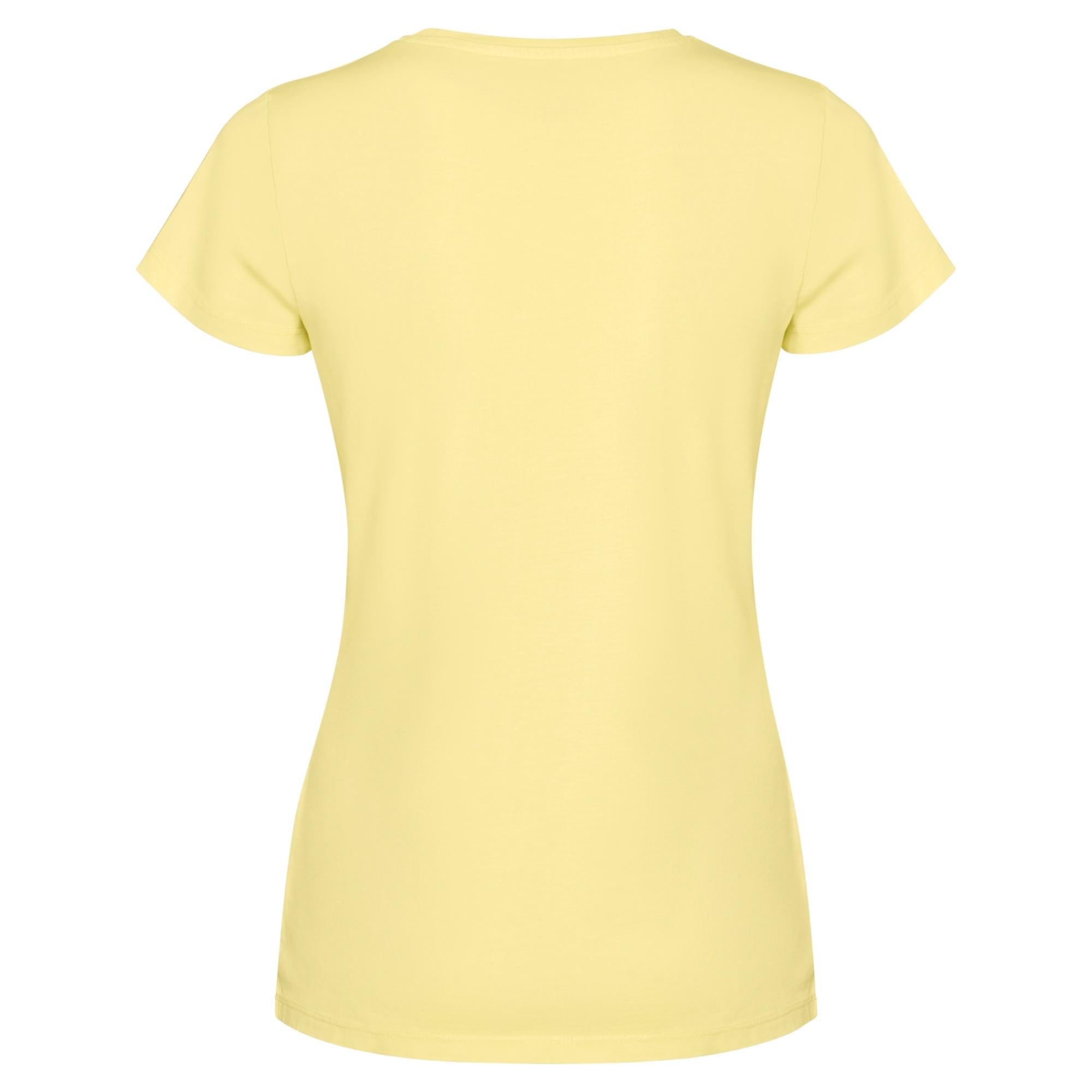 Tricou Damă Fiyi GALBEN SWEET SPĂLAT S