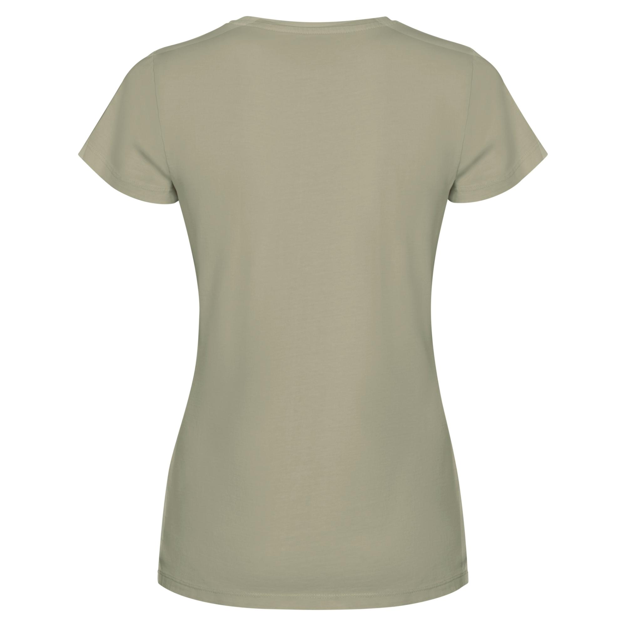 Tricou Damă Fiyi KAKI DESCHIS SPĂLAT S