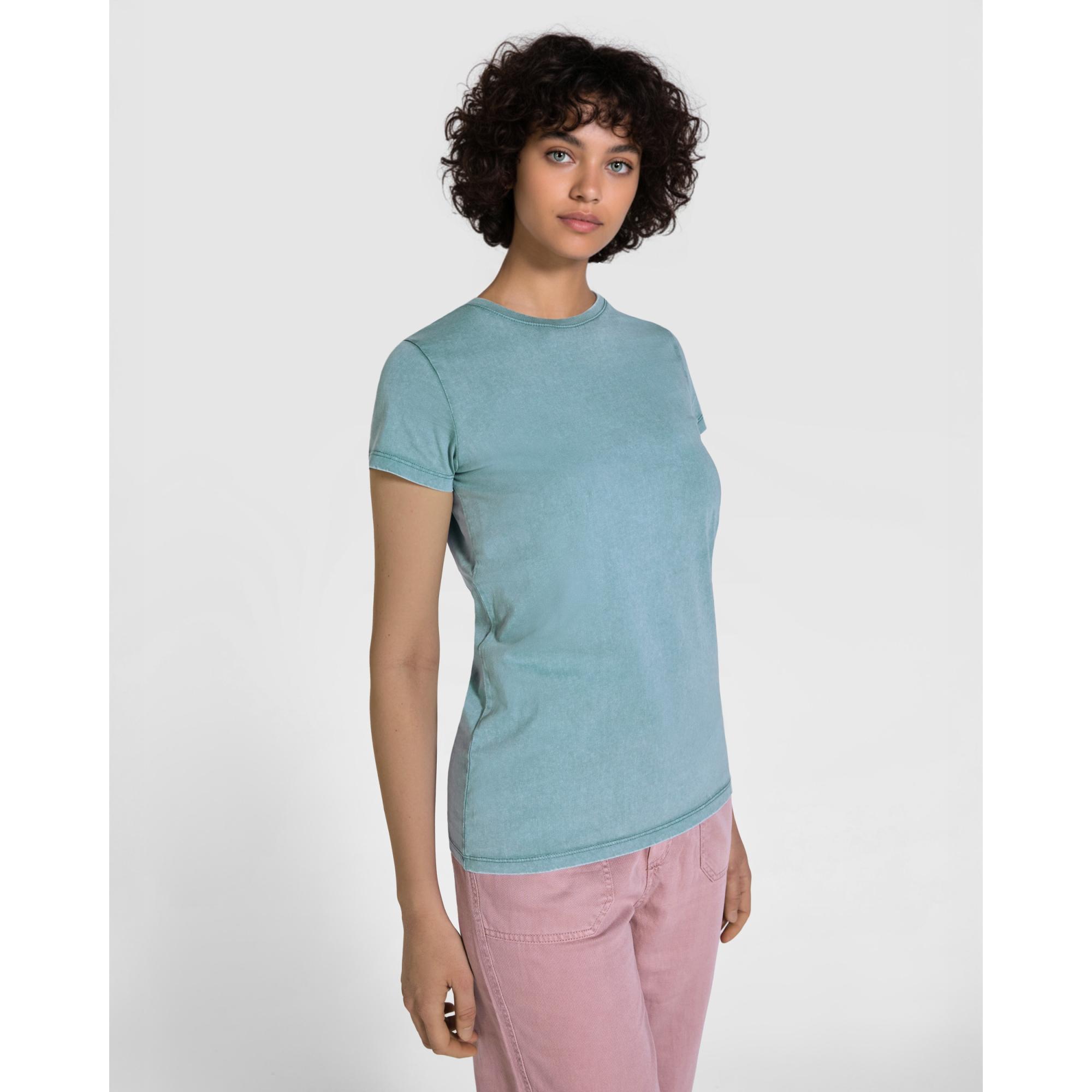 Tricou Damă Fiyi GALBEN SWEET SPĂLAT S