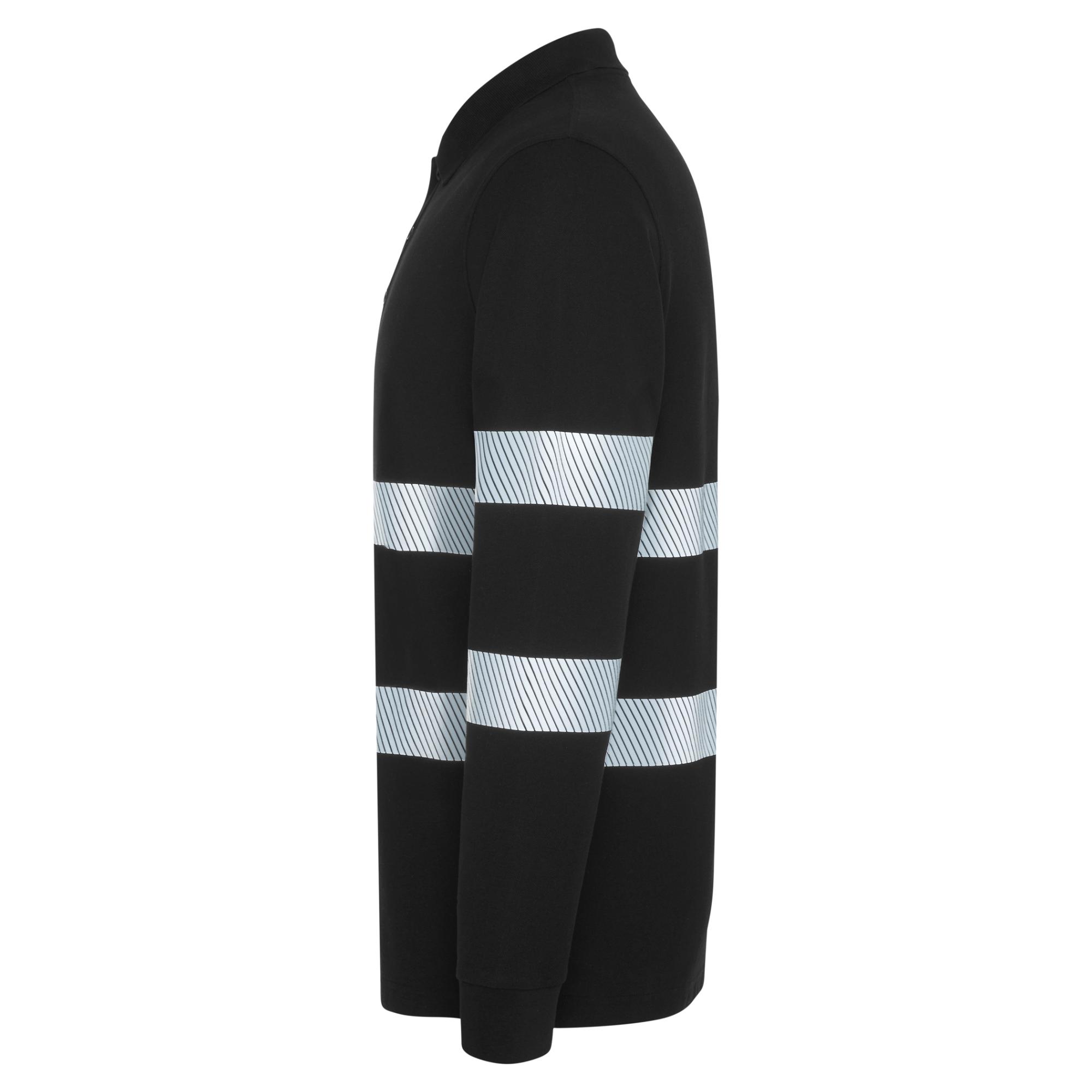 Tricou polo Unisex Foran L/S NEGRU S