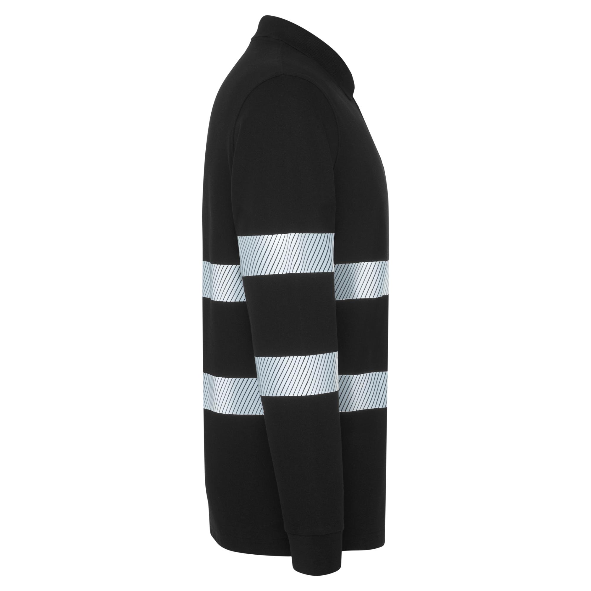 Tricou polo Unisex Foran L/S NEGRU S