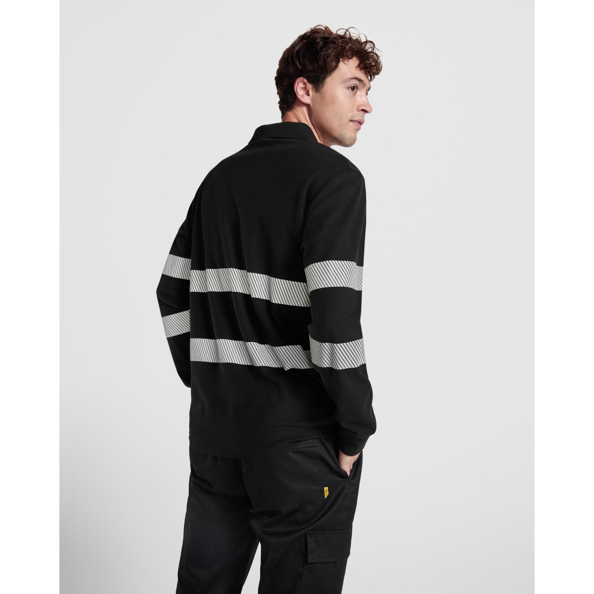 Tricou polo Unisex Foran L/S NEGRU S