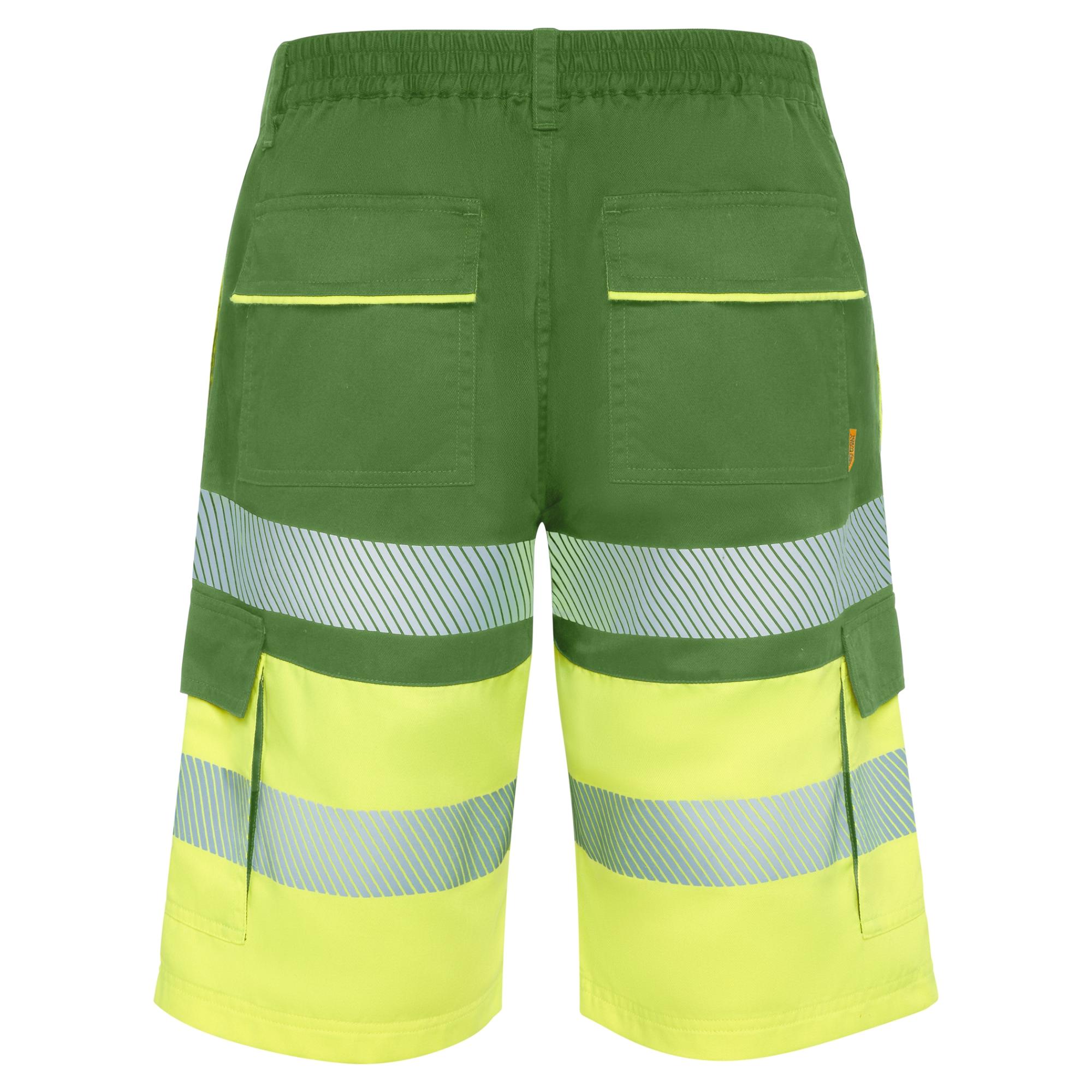 Pantaloni scurți Unisex Lada VERDE GRĂDINĂ GALBEN FLUORESCENT S
