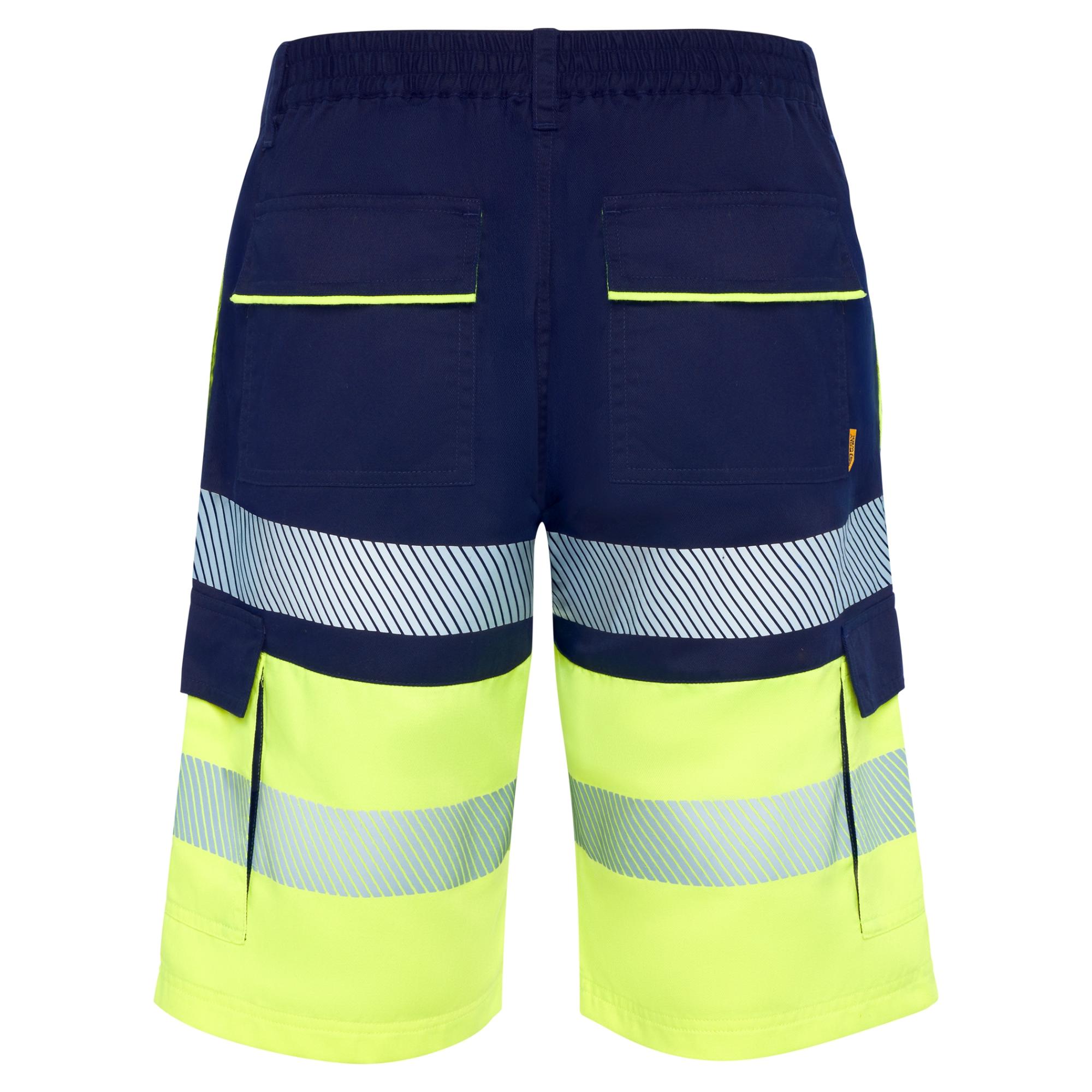 Pantaloni scurți Unisex Lada BLEUMARIN GALBEN FLUORESCENT S