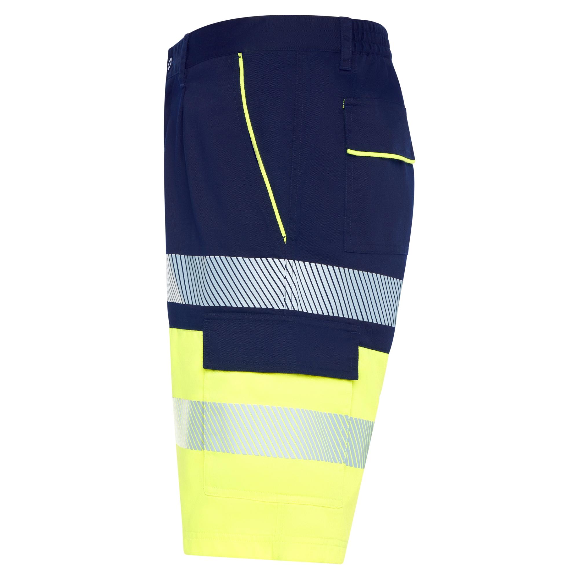 Pantaloni scurți Unisex Lada BLEUMARIN GALBEN FLUORESCENT S