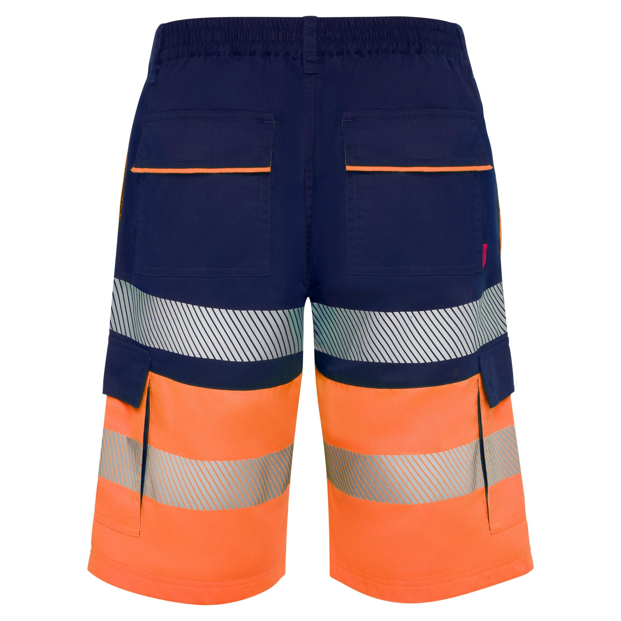 Pantaloni scurți Unisex Lada BLEUMARIN PORTOCALIU FLUORESCENT S