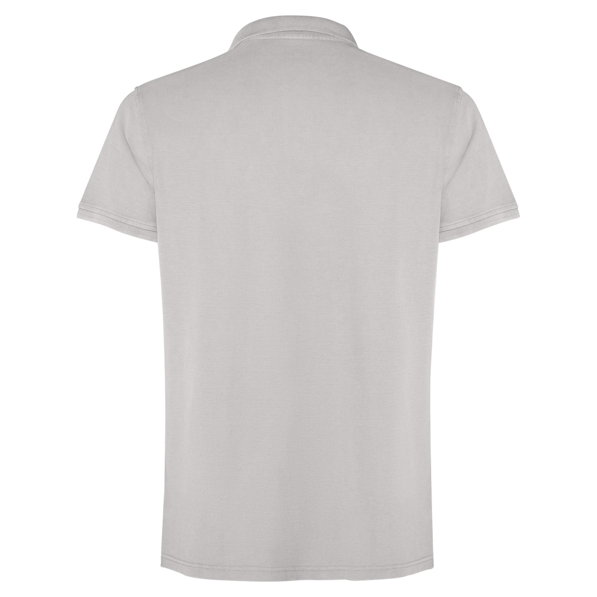 Tricou Polo Unisex Cobain GRI PIATRĂ SPĂLAT M