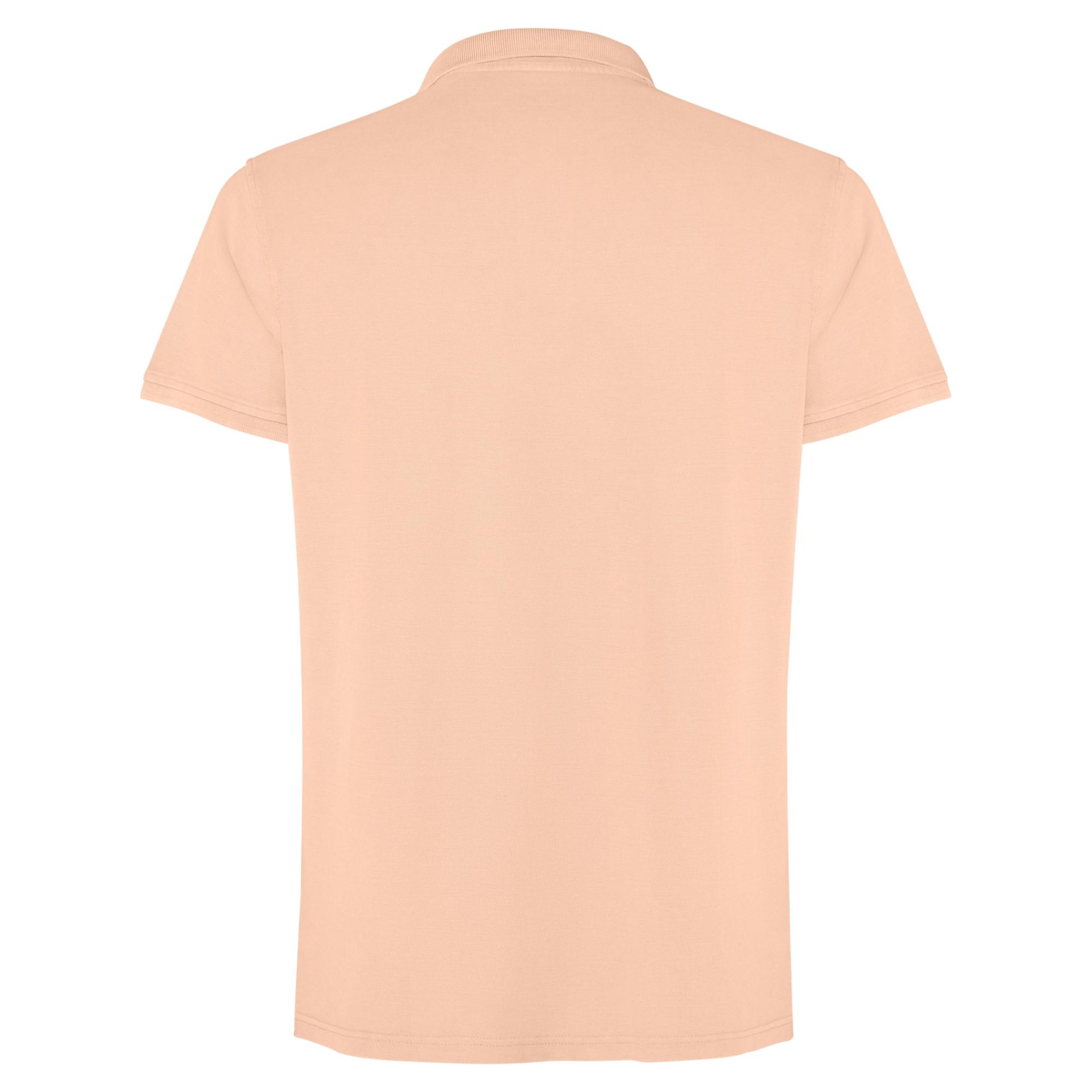 Tricou Polo Unisex Cobain PAPAYA DESCHIS SPĂLAT 3XL