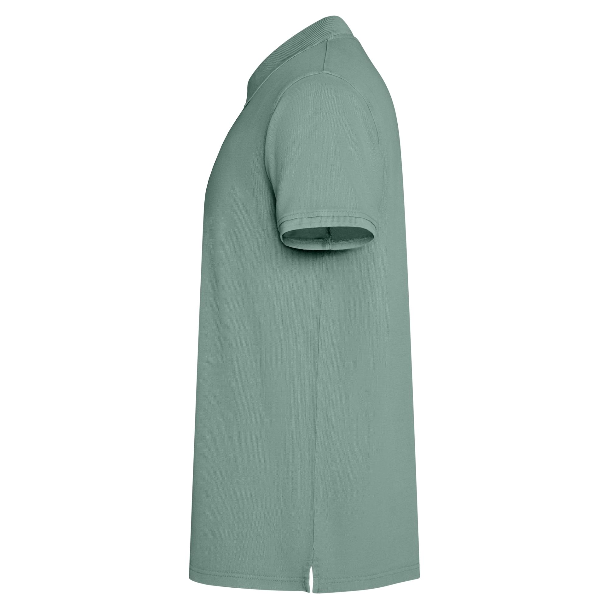 Tricou Polo Unisex Cobain VERDE RAȚĂ SPĂLAT 3XL