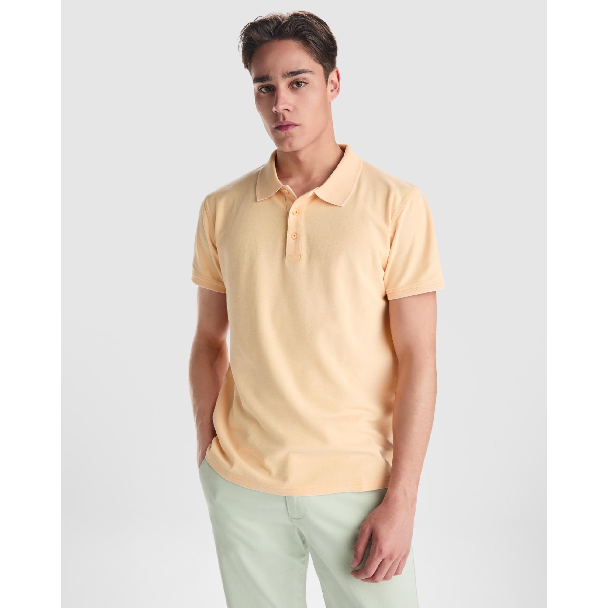Tricou Polo Unisex Cobain GALBEN SWEET SPĂLAT 3XL