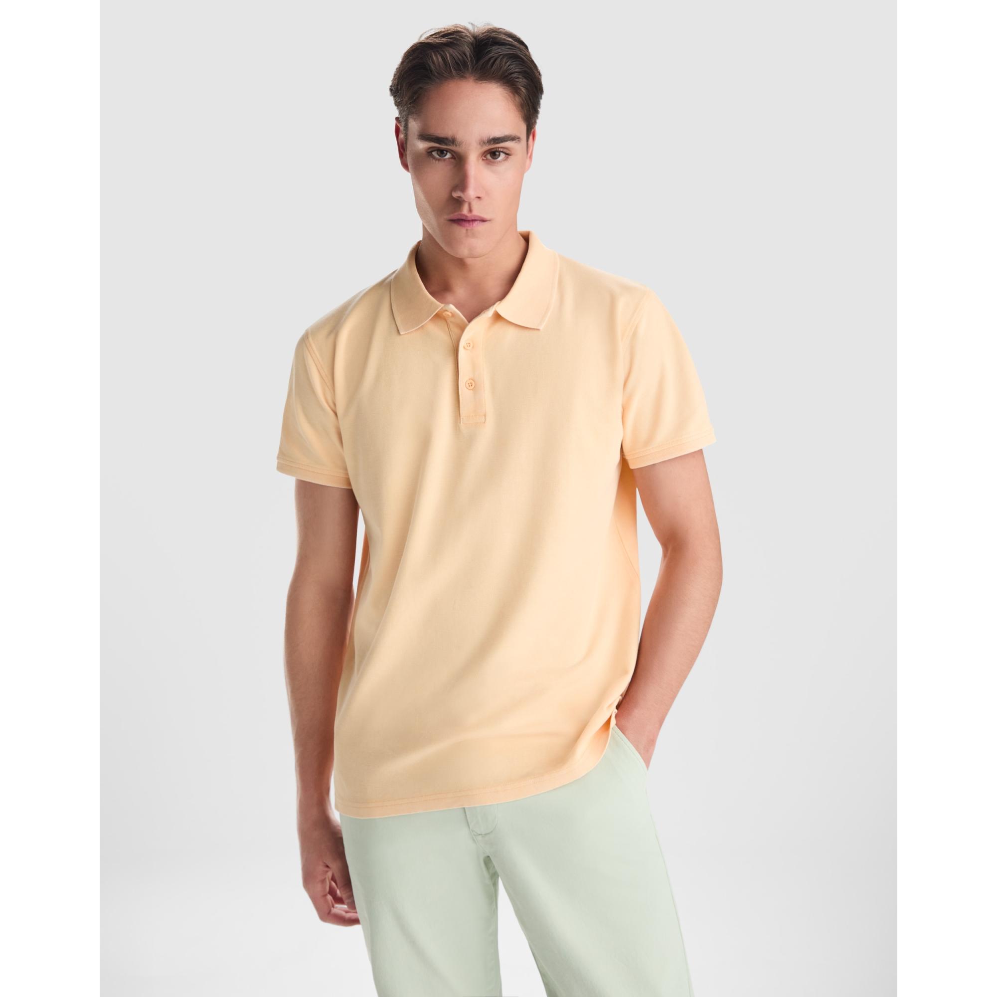 Tricou Polo Unisex Cobain GALBEN SWEET SPĂLAT 3XL