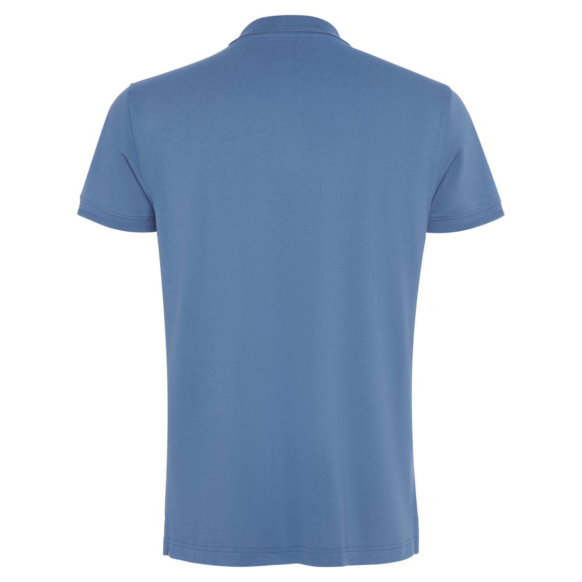 Tricou Polo Unisex Wos ALBASTRU RIVIERA XXL