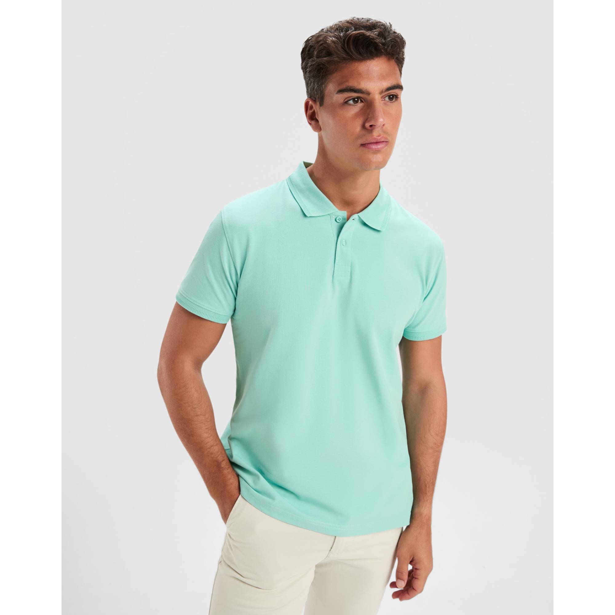 Tricou Polo Unisex Wos NEGRU XXL