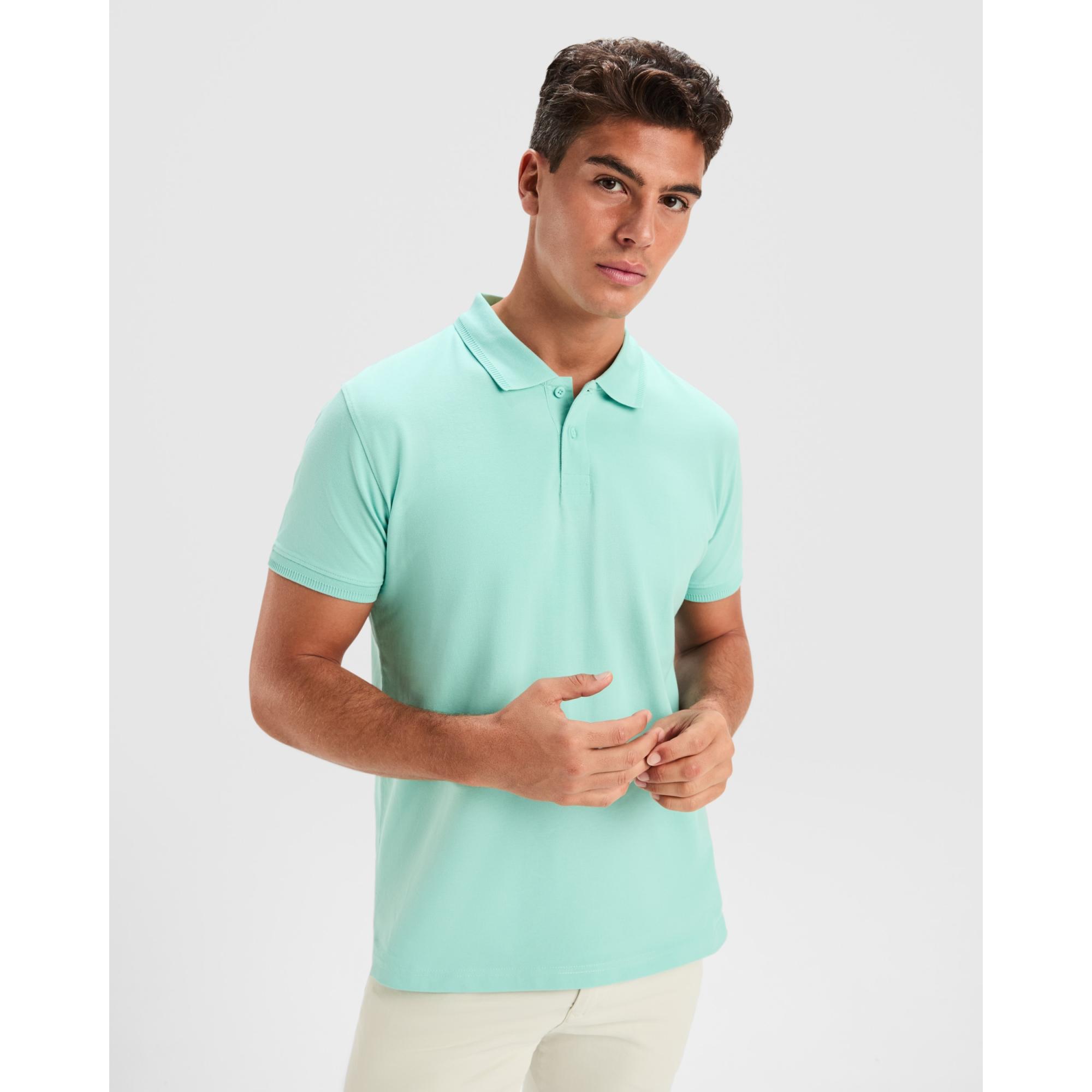 Tricou Polo Unisex Wos NEGRU XXL