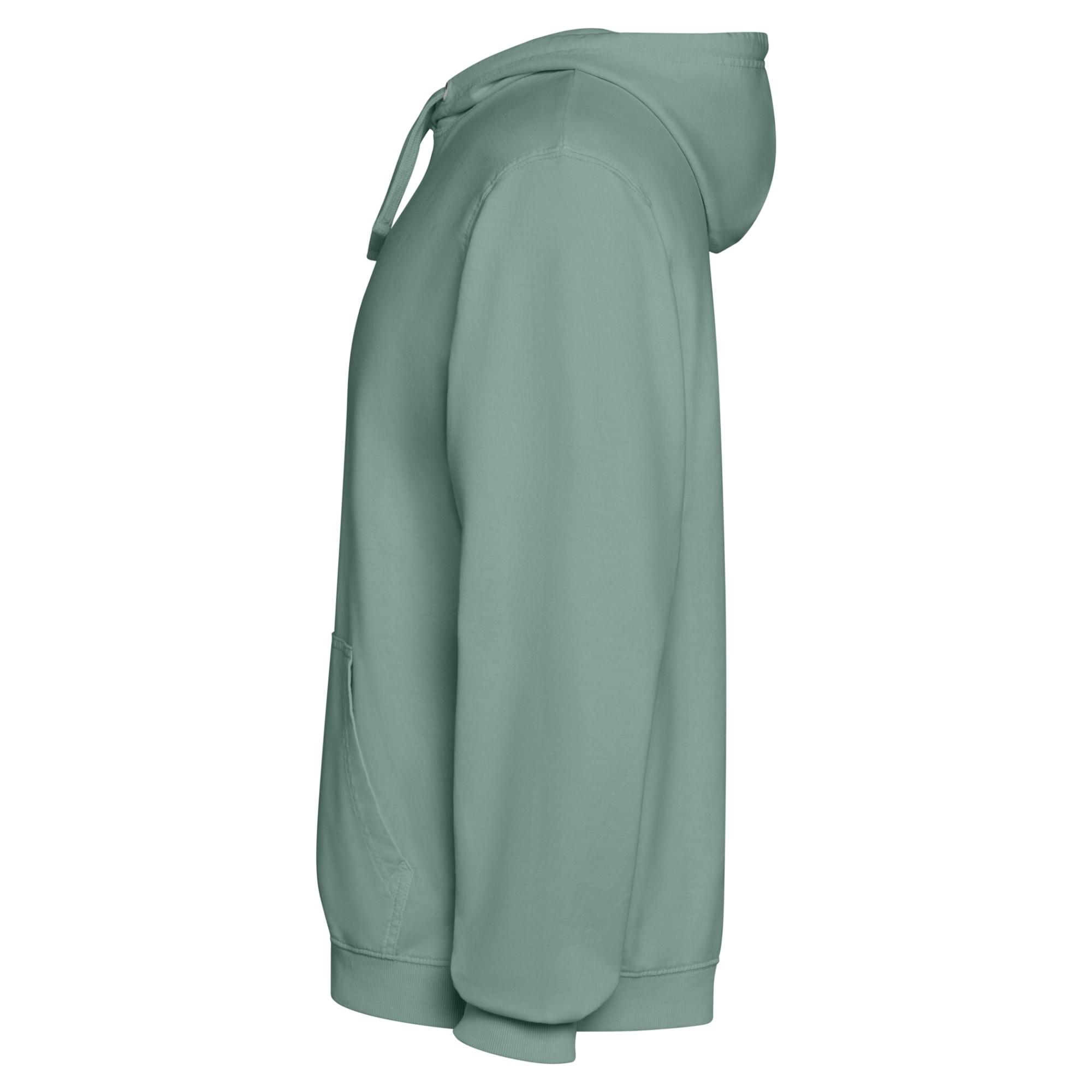 Hanorac Unisex Kenia VERDE RAȚĂ SPĂLAT 3XL