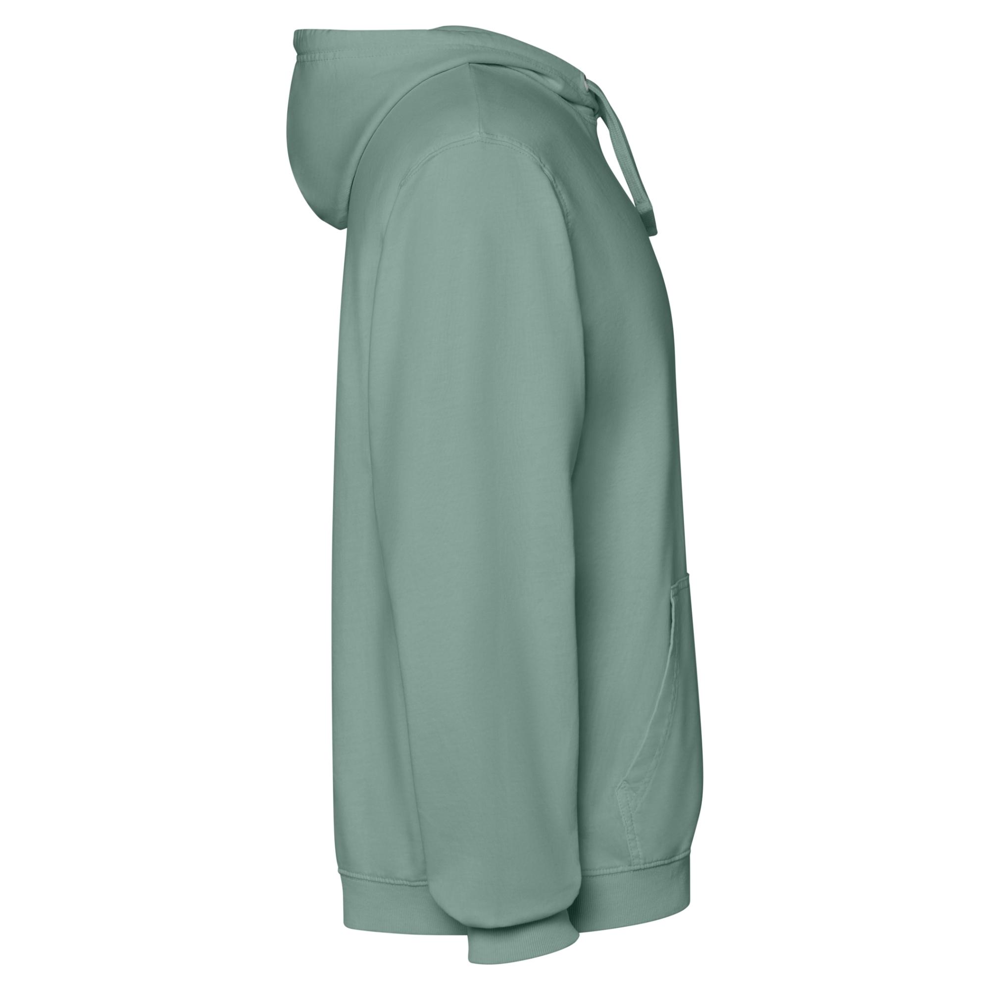Hanorac Unisex Kenia VERDE RAȚĂ SPĂLAT 3XL