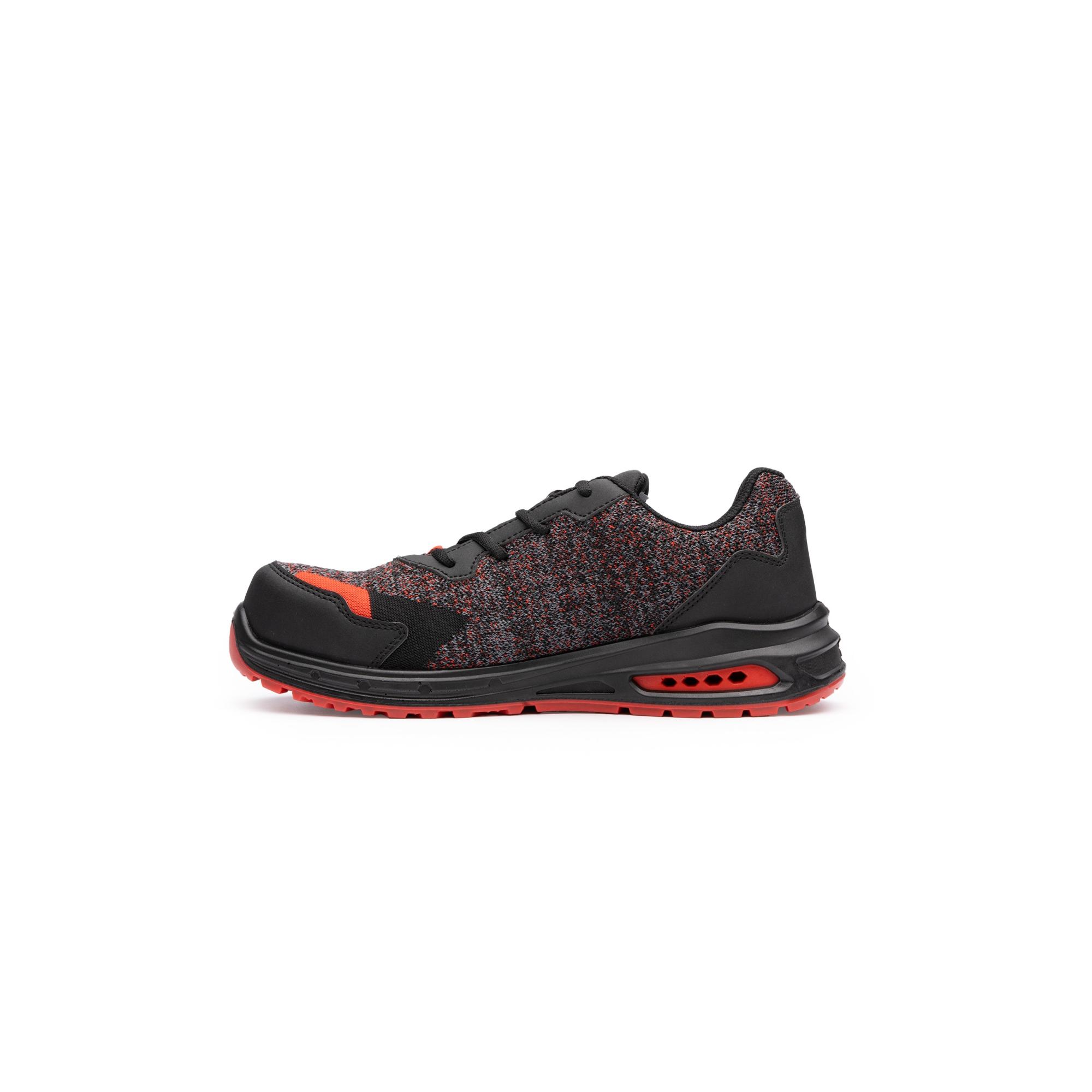 Pantofi Lucru Unisex Ruby NEGRU ROJO LABORAL Mărimea 38