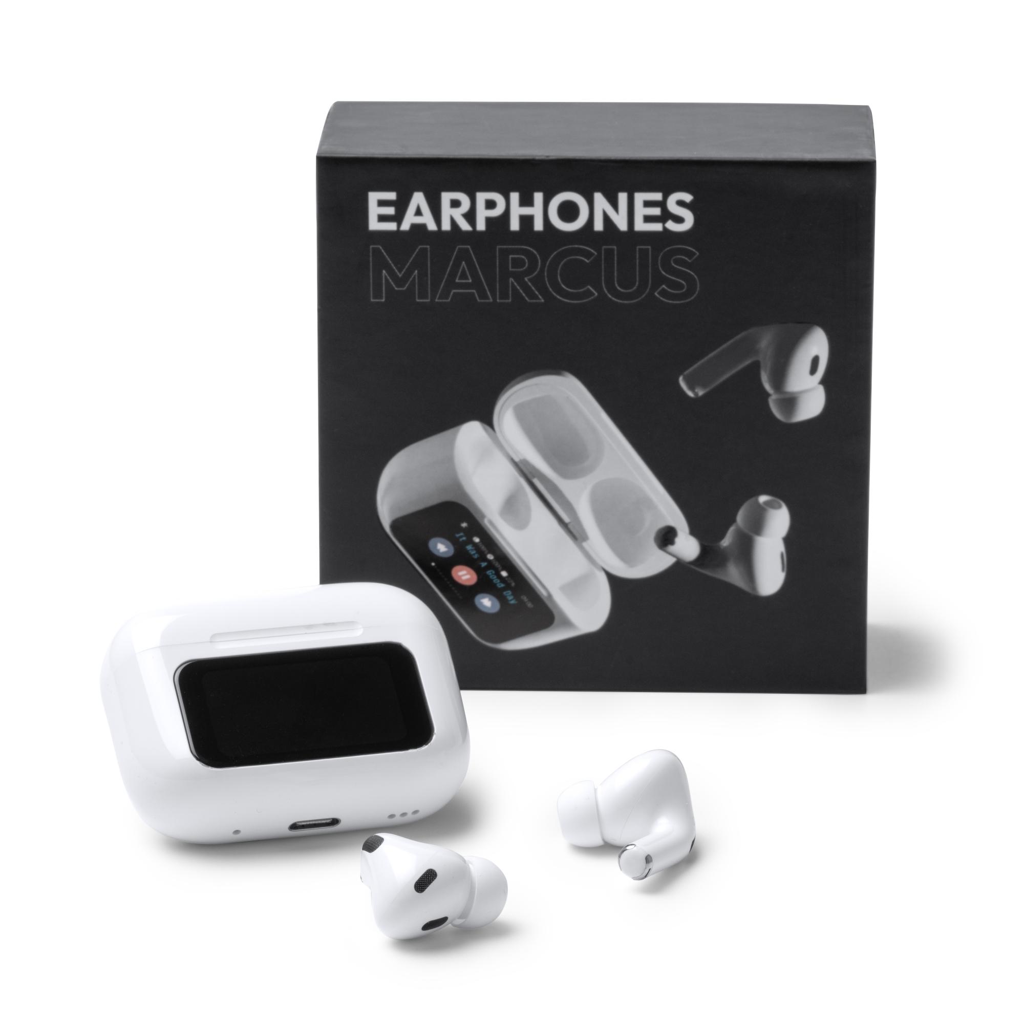 Căști MARCUS ALB