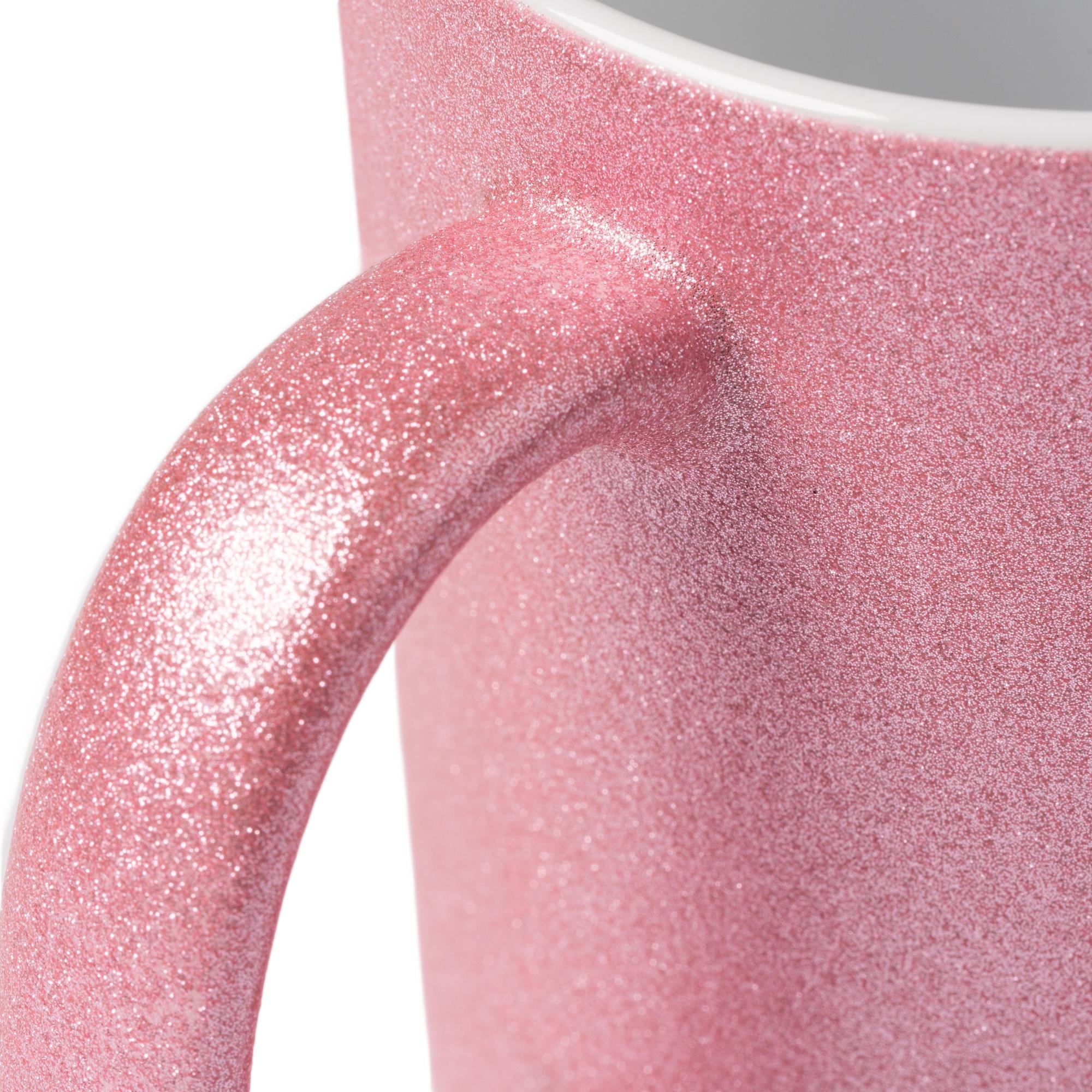 Cana din ceramică FIONA ROZ DESCHIS