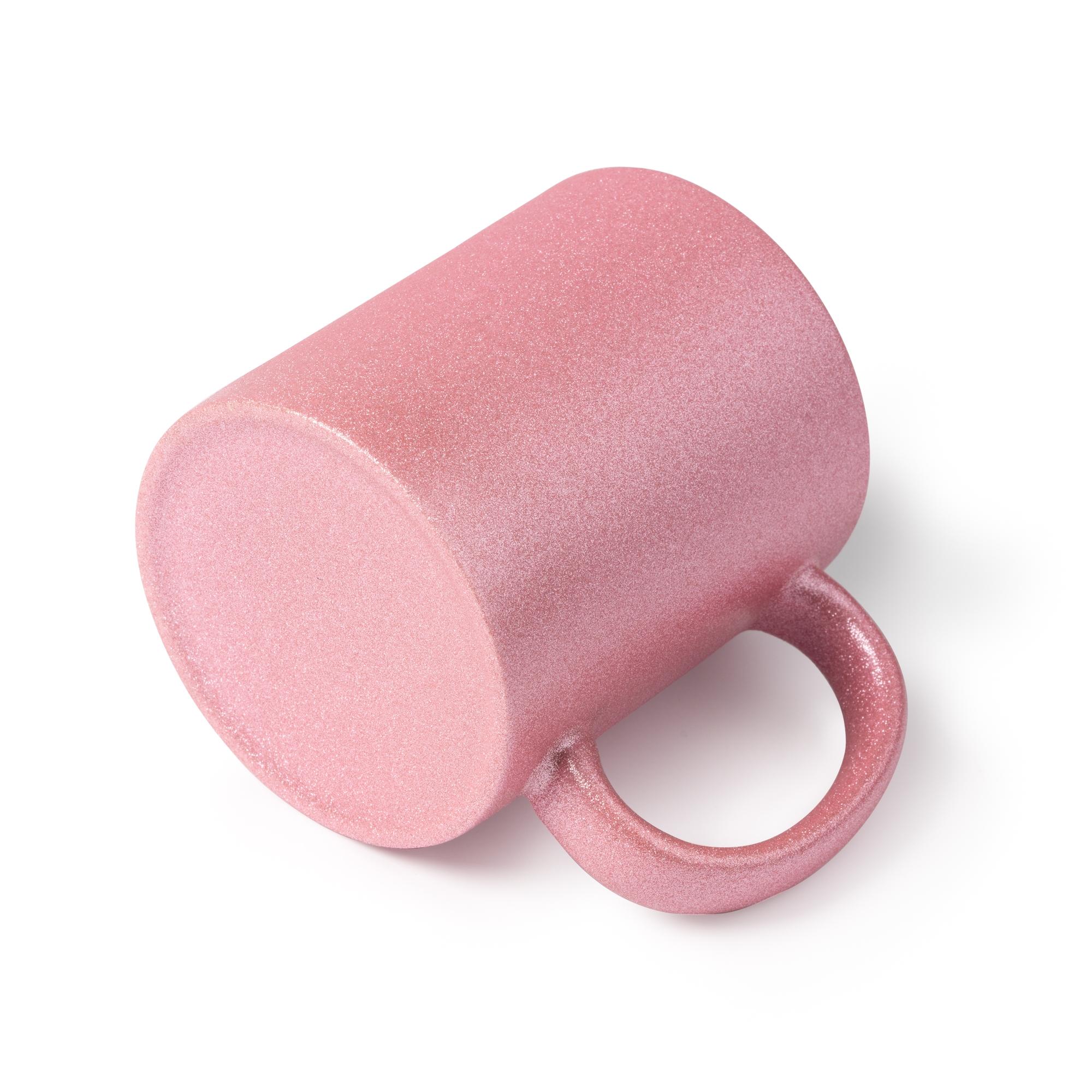 Cana din ceramică FIONA ROZ DESCHIS