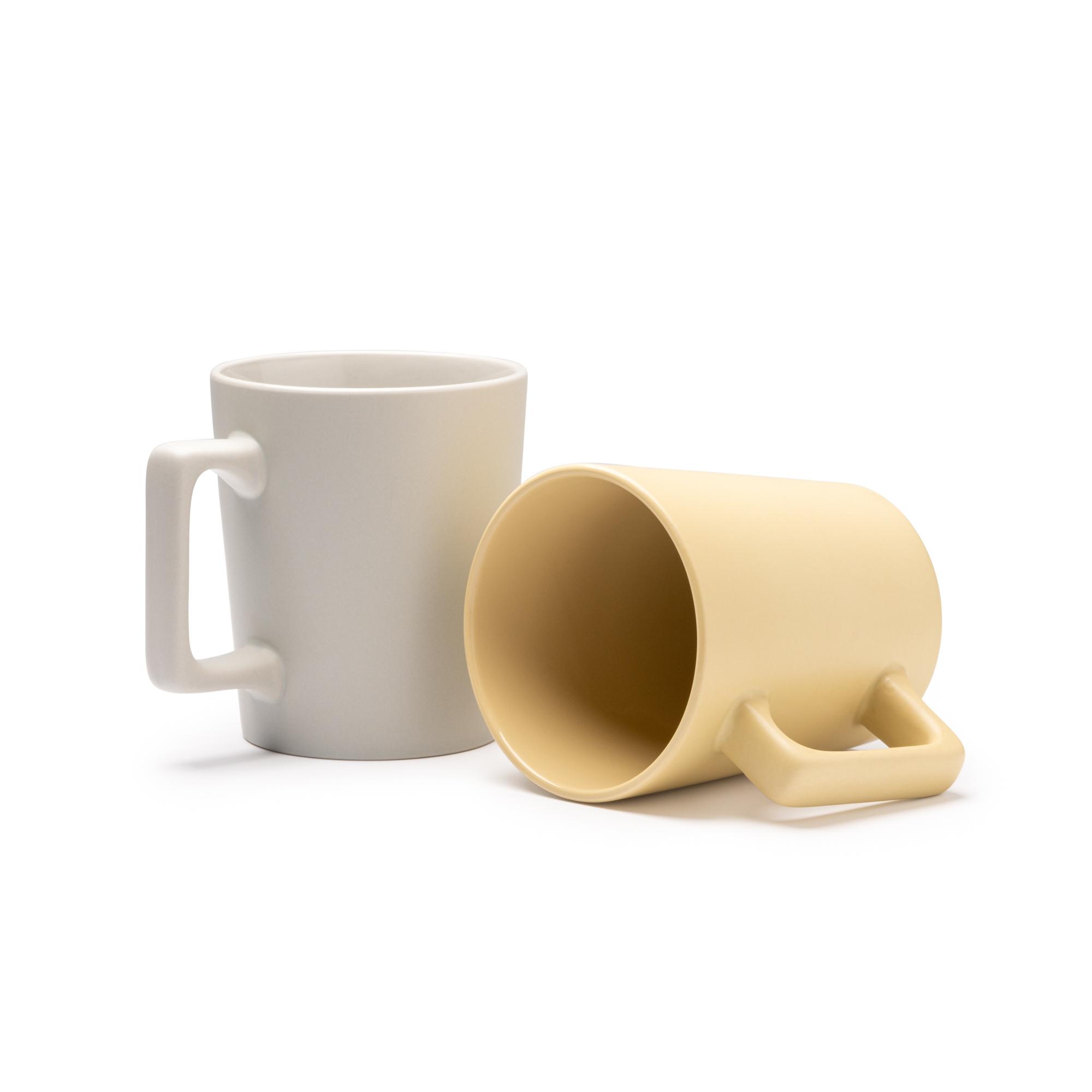 Cana din ceramică DUNLOK GRI MELANJ