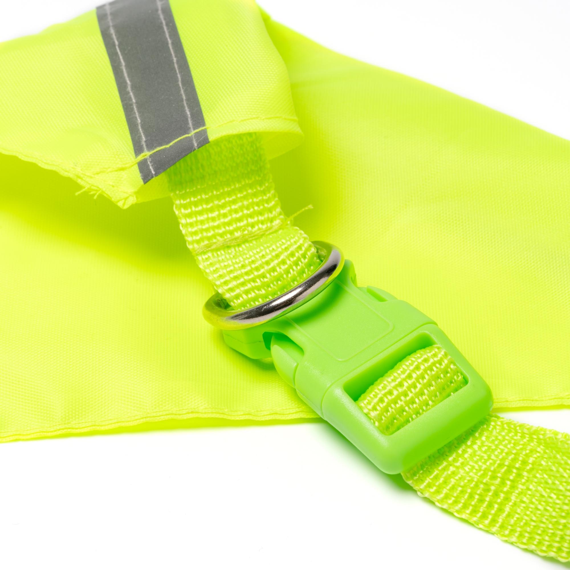 Guler cu bandă NALAK GALBEN FLUORESCENT