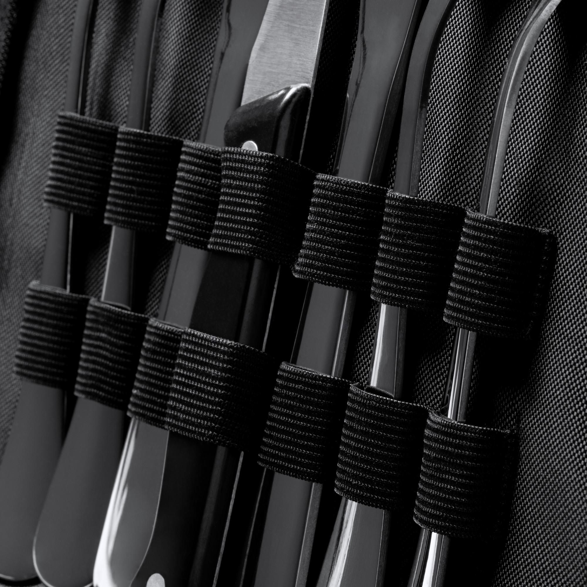 Set de tacâmuri TRIVOR NEGRU