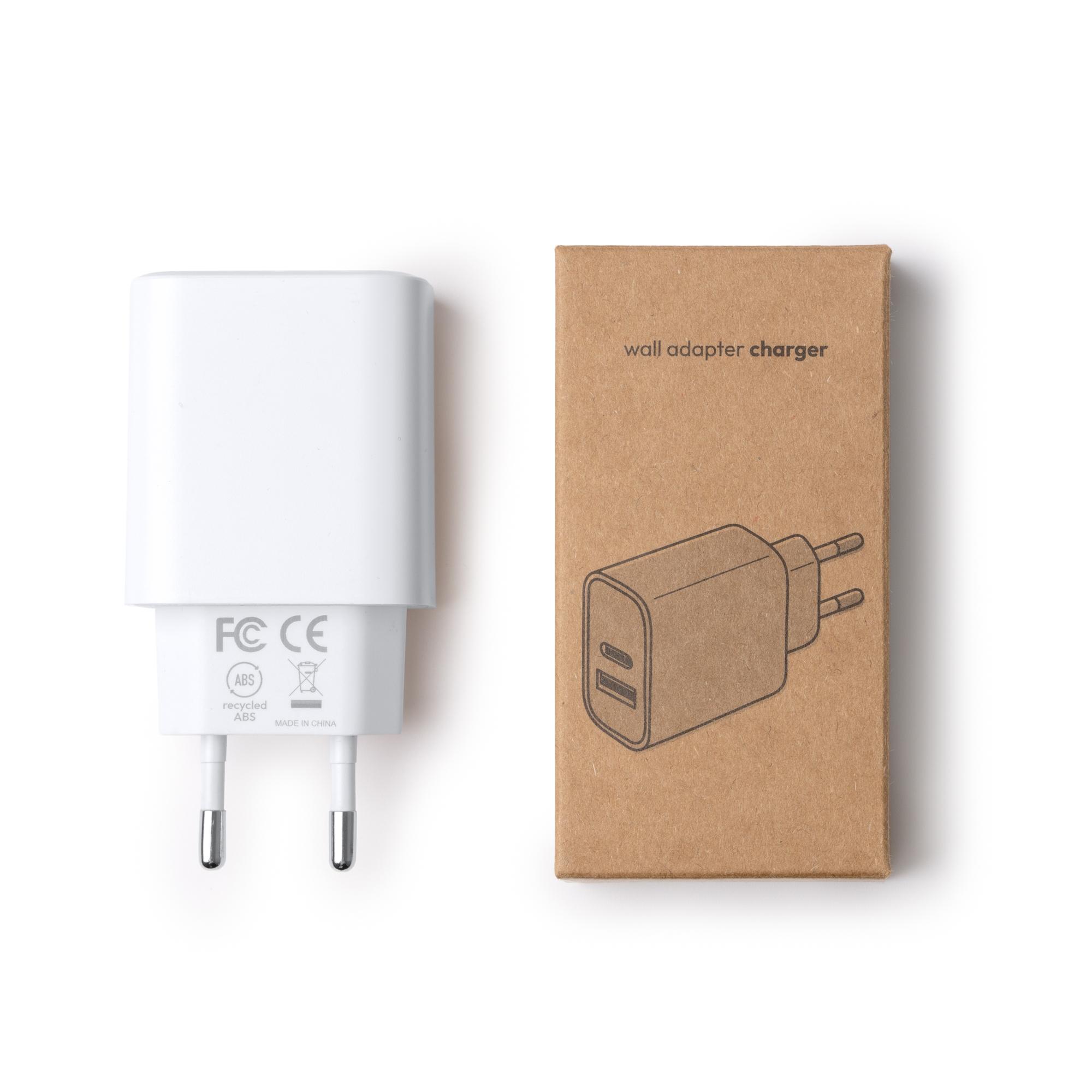 Adaptor călătorie ALB Marime universala