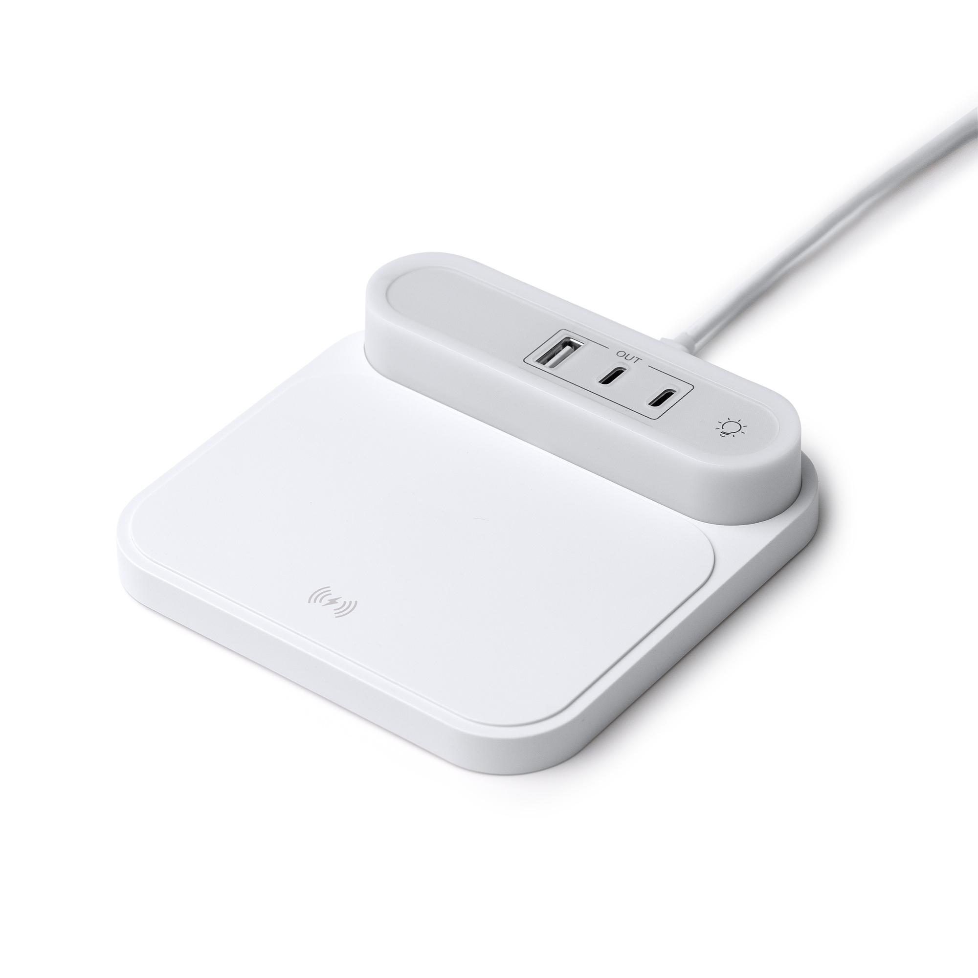 Încărcător wireless Titanus ALB Marime universala