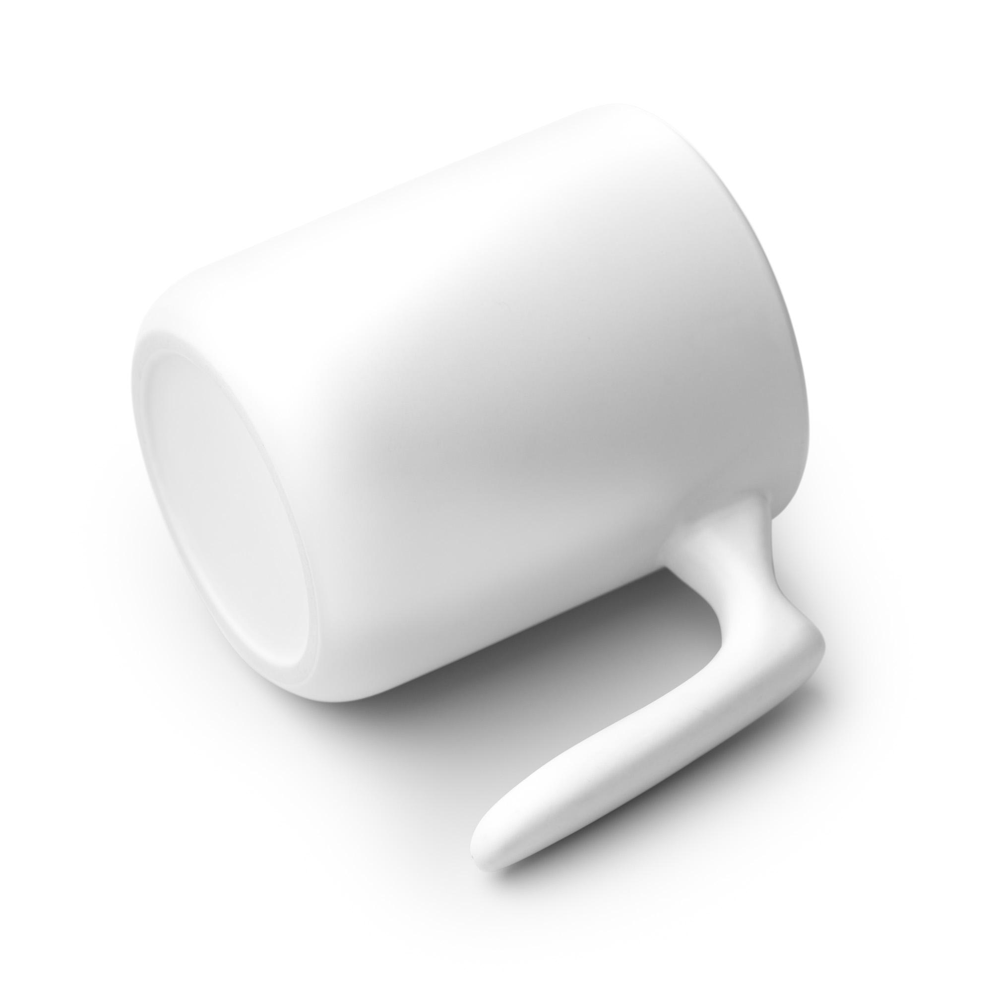 MUG BANUCI WHITE ALB Marime universala
