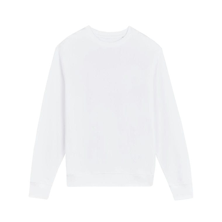 Bluză cu guler rotund Unisex Matcher White 2XS