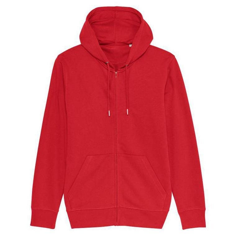 Hanorac cu fermoar Unisex Connector Red XL