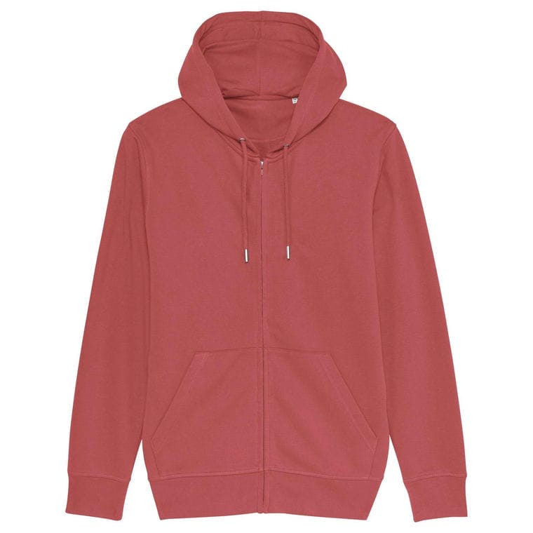 Hanorac cu fermoar Unisex Connector Carmine Red XXL