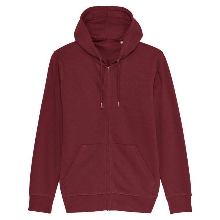 Hanorac cu fermoar Unisex Connector Burgundy