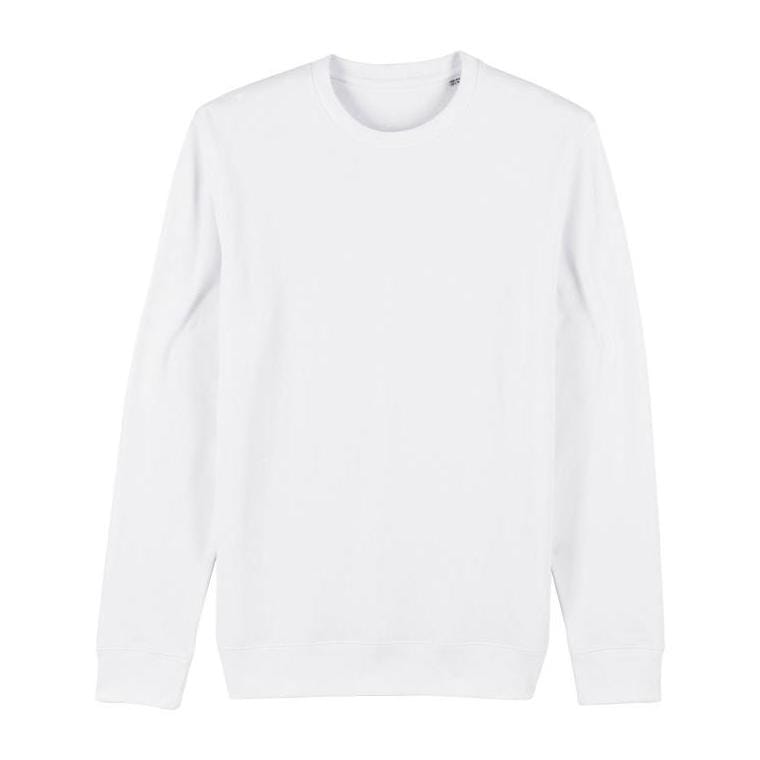 Bluză cu guler rotund Unisex Changer White XXL