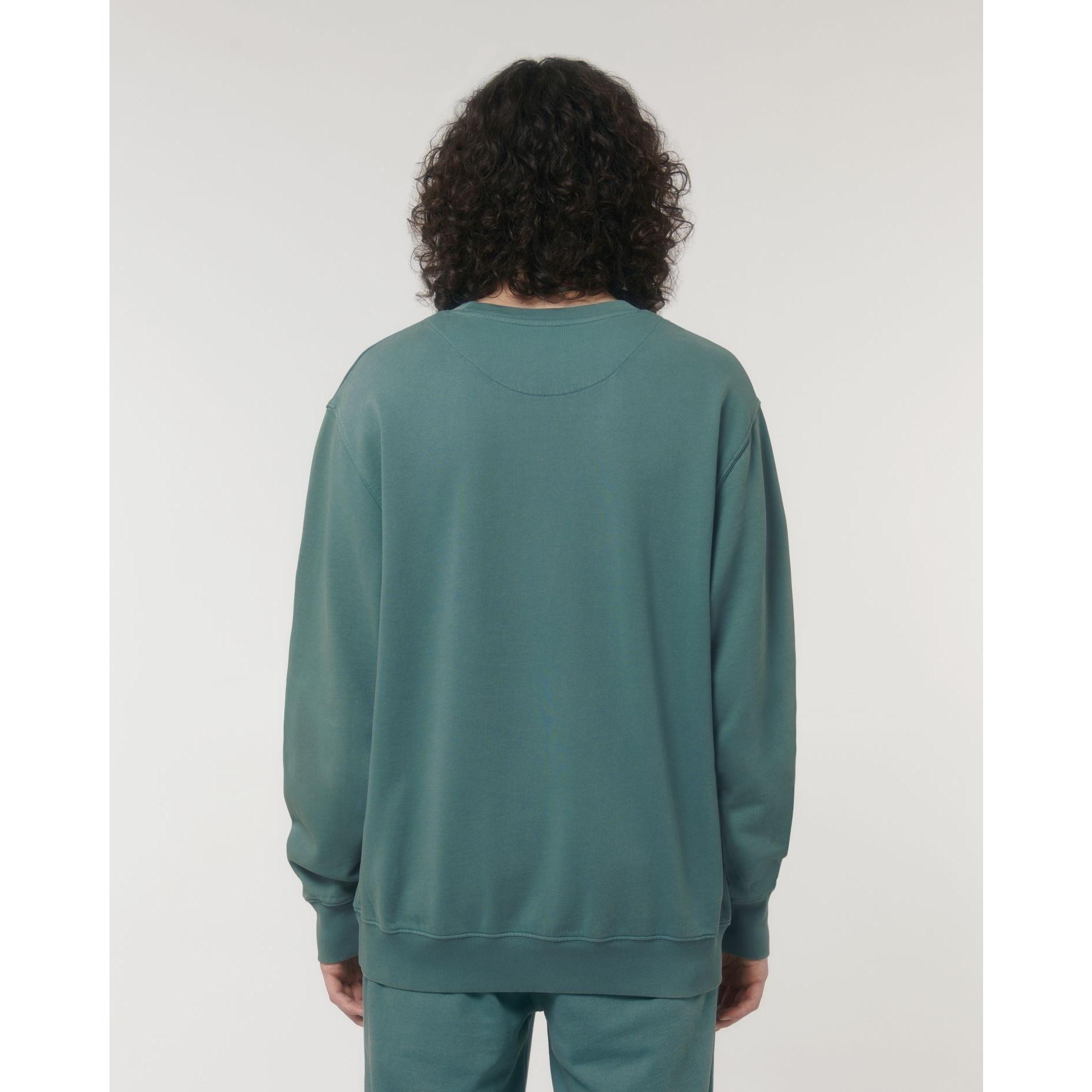 Bluză cu guler rotund Unisex Matcher Vintage G. Dyed Hydro S
