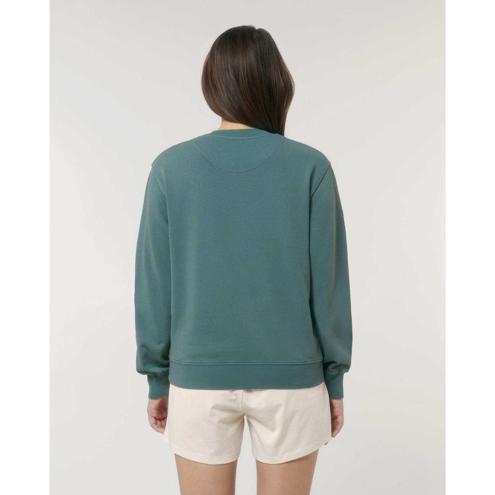 Bluză cu guler rotund Unisex Matcher Vintage G. Dyed Hydro S