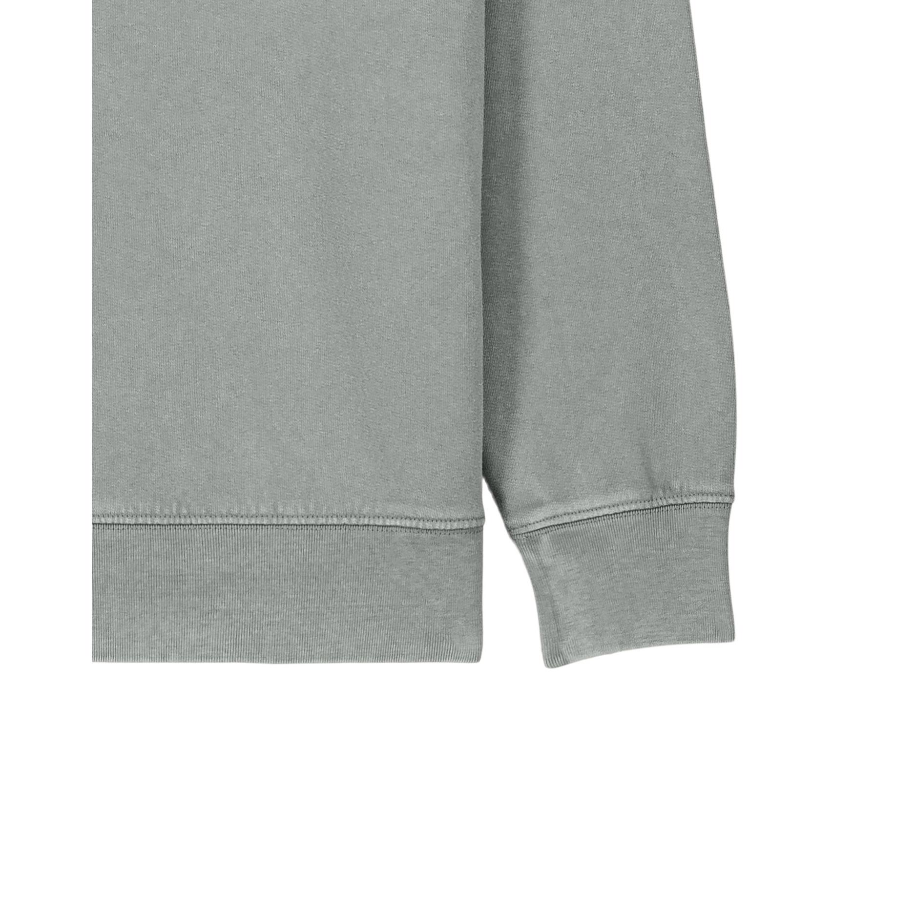 Bluză cu guler rotund Unisex Matcher Vintage G. Dyed Misty Grey 3XL