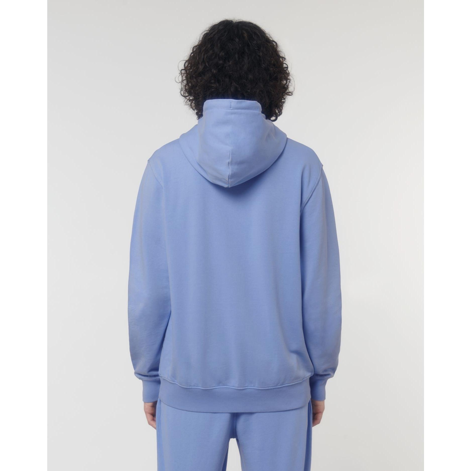 Hanorac cu glugă Unisex Archer Vintage G. Dyed Swimmer Blue L