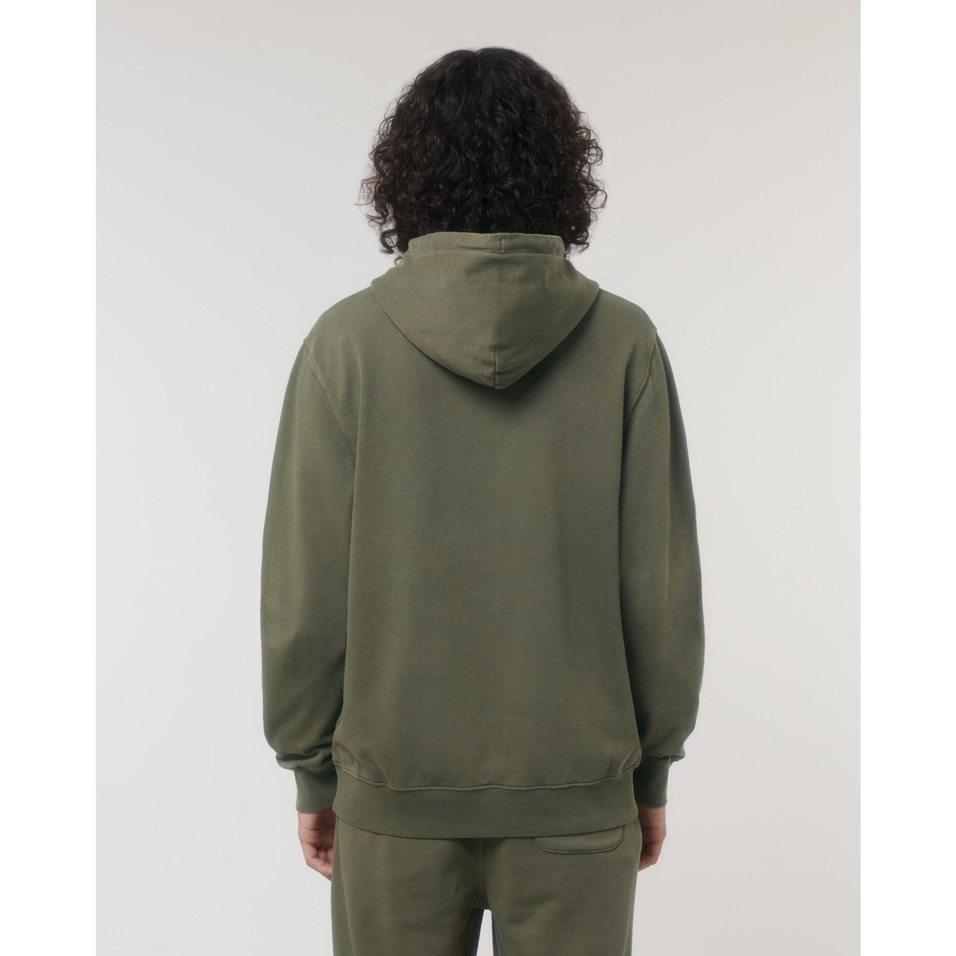 Hanorac cu glugă Unisex Archer Vintage G. Dyed Khaki XL