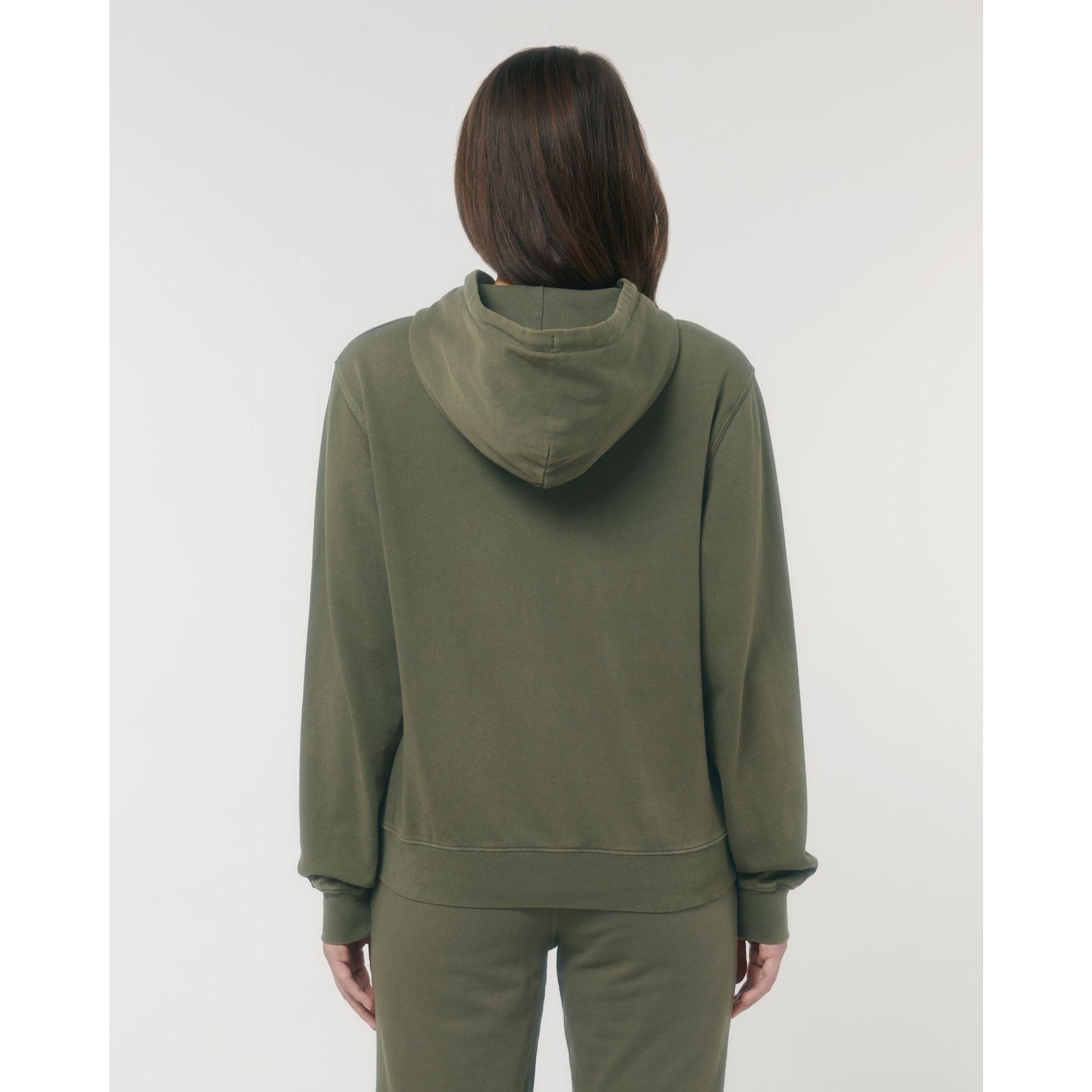 Hanorac cu glugă Unisex Archer Vintage G. Dyed Khaki XL