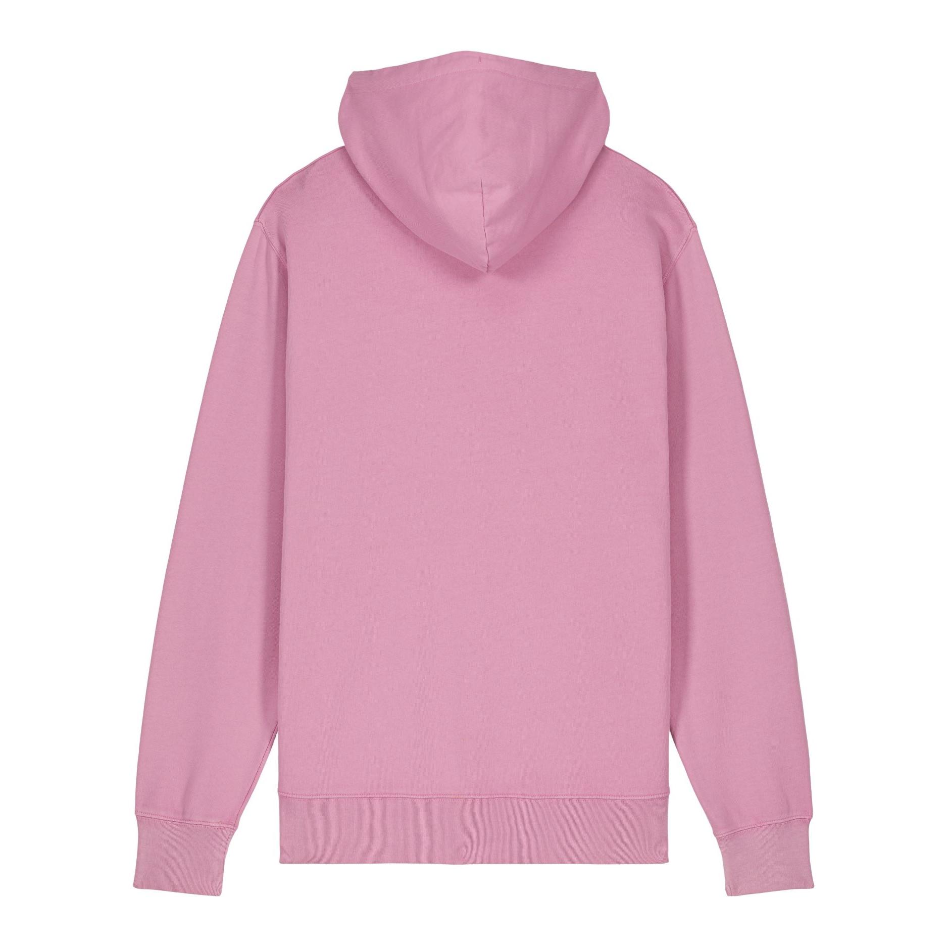 Hanorac cu glugă Unisex Archer Vintage G. Dyed Bubble Pink XXL