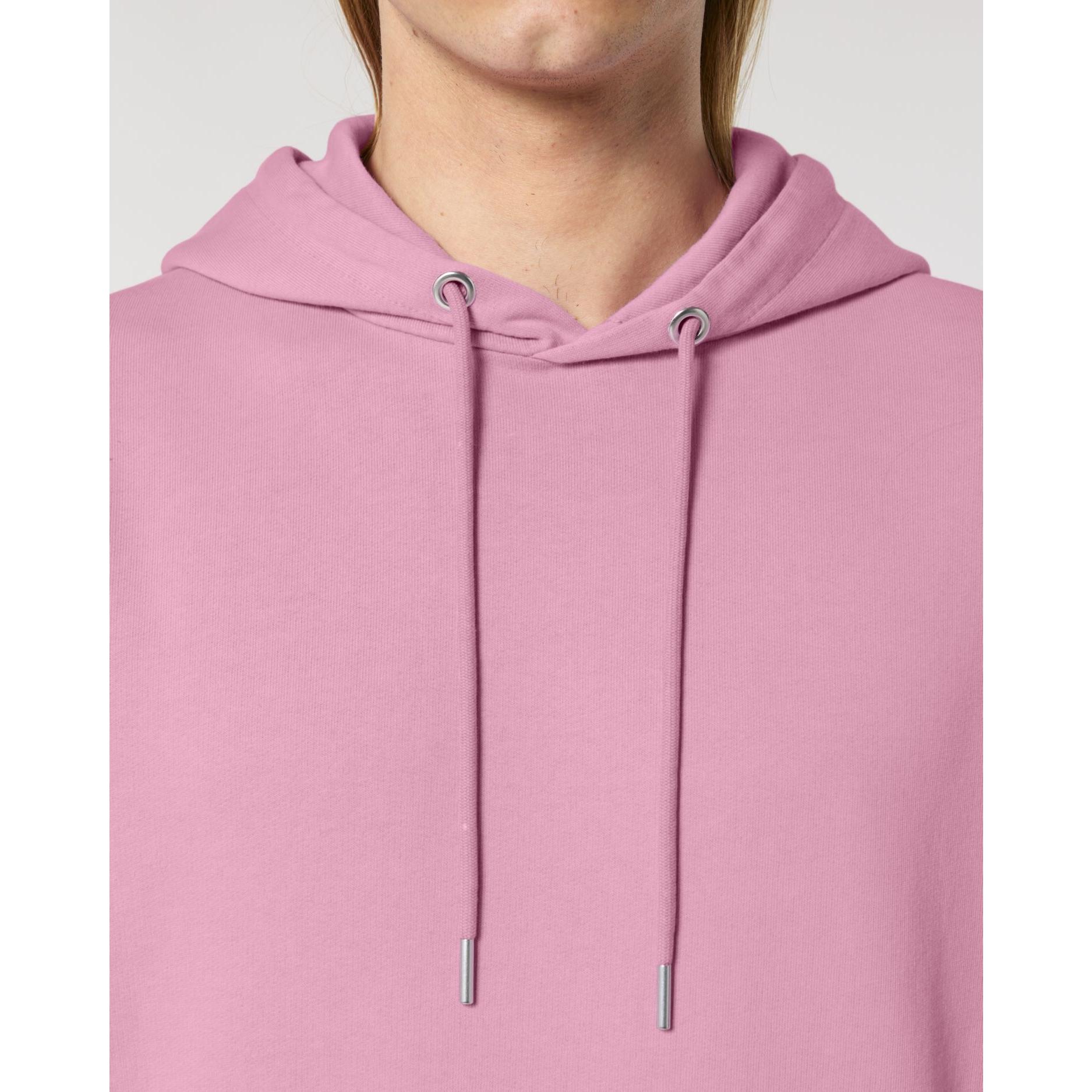 Hanorac cu glugă Unisex Archer Vintage G. Dyed Bubble Pink XXL