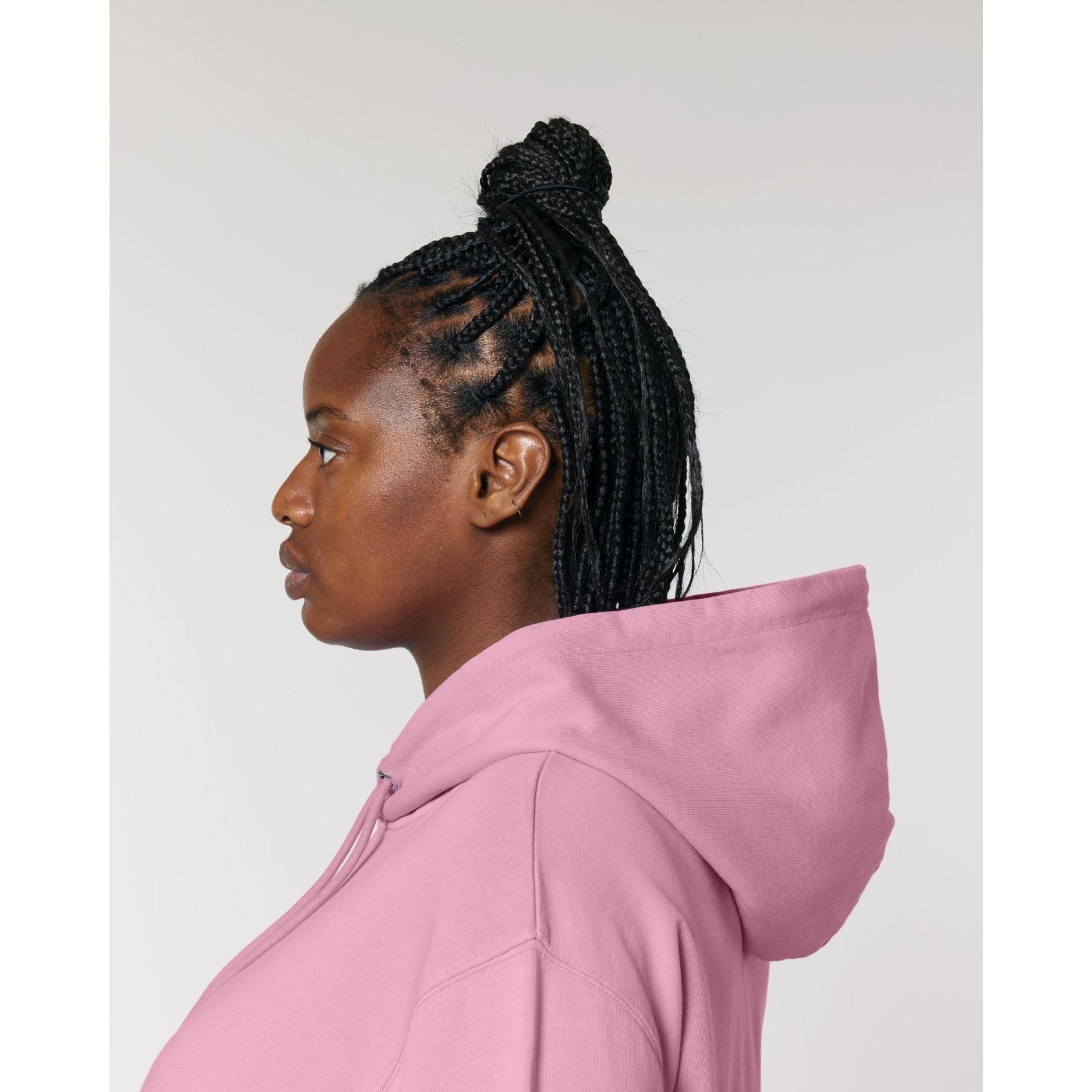 Hanorac cu glugă Unisex Archer Vintage G. Dyed Bubble Pink XXL